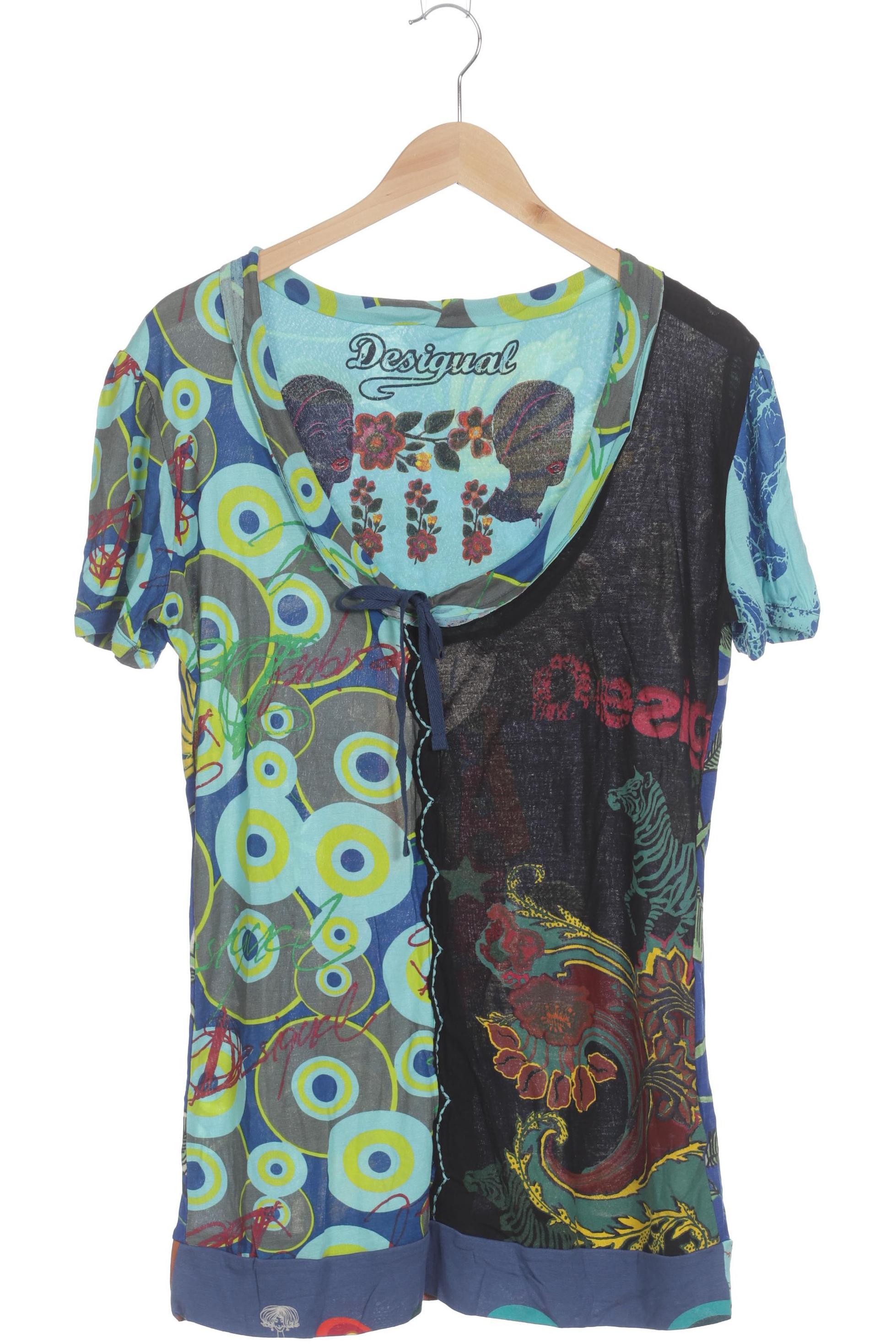 

Desigual Damen T-Shirt, blau, Gr.