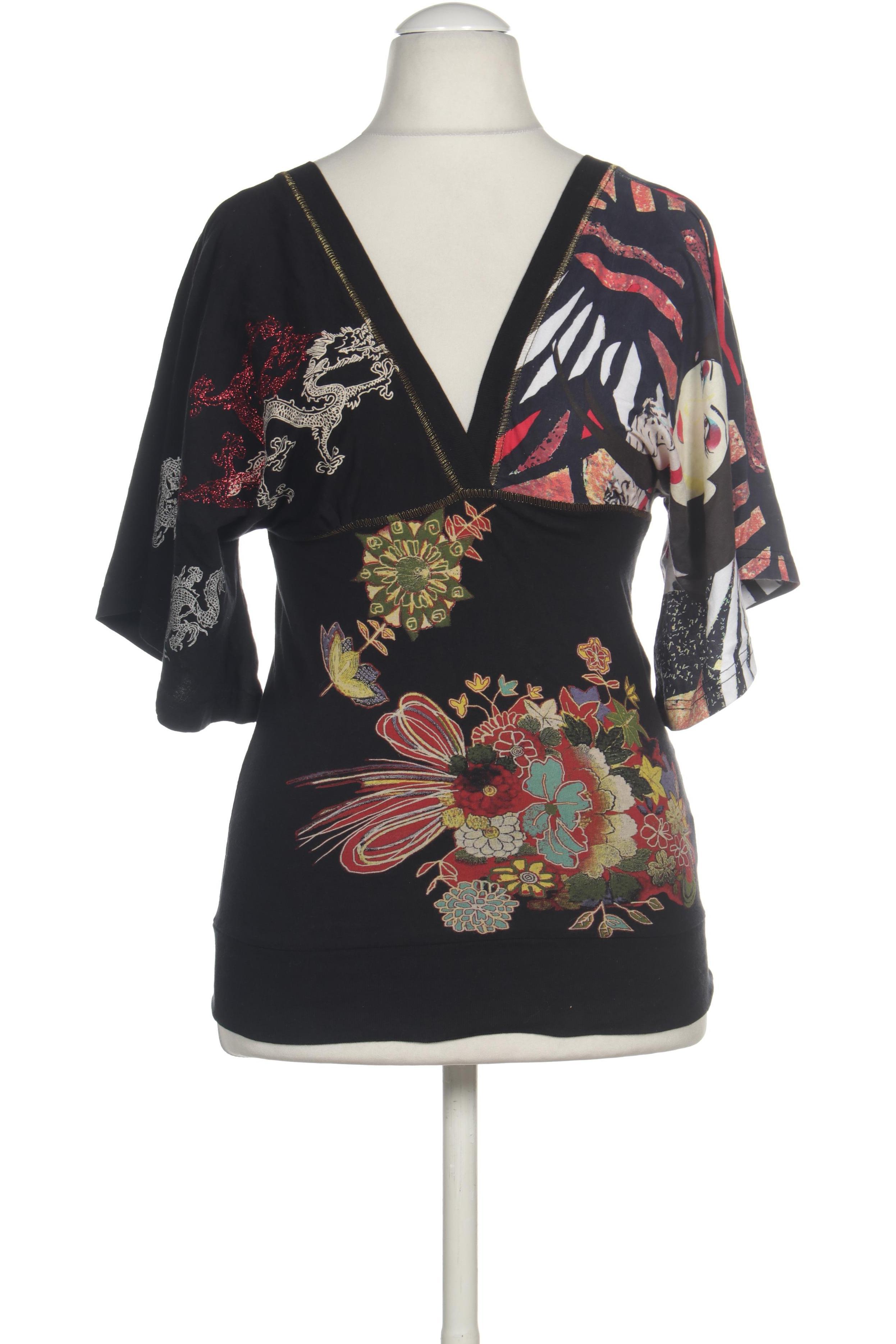 

Desigual Damen T-Shirt, schwarz, Gr.