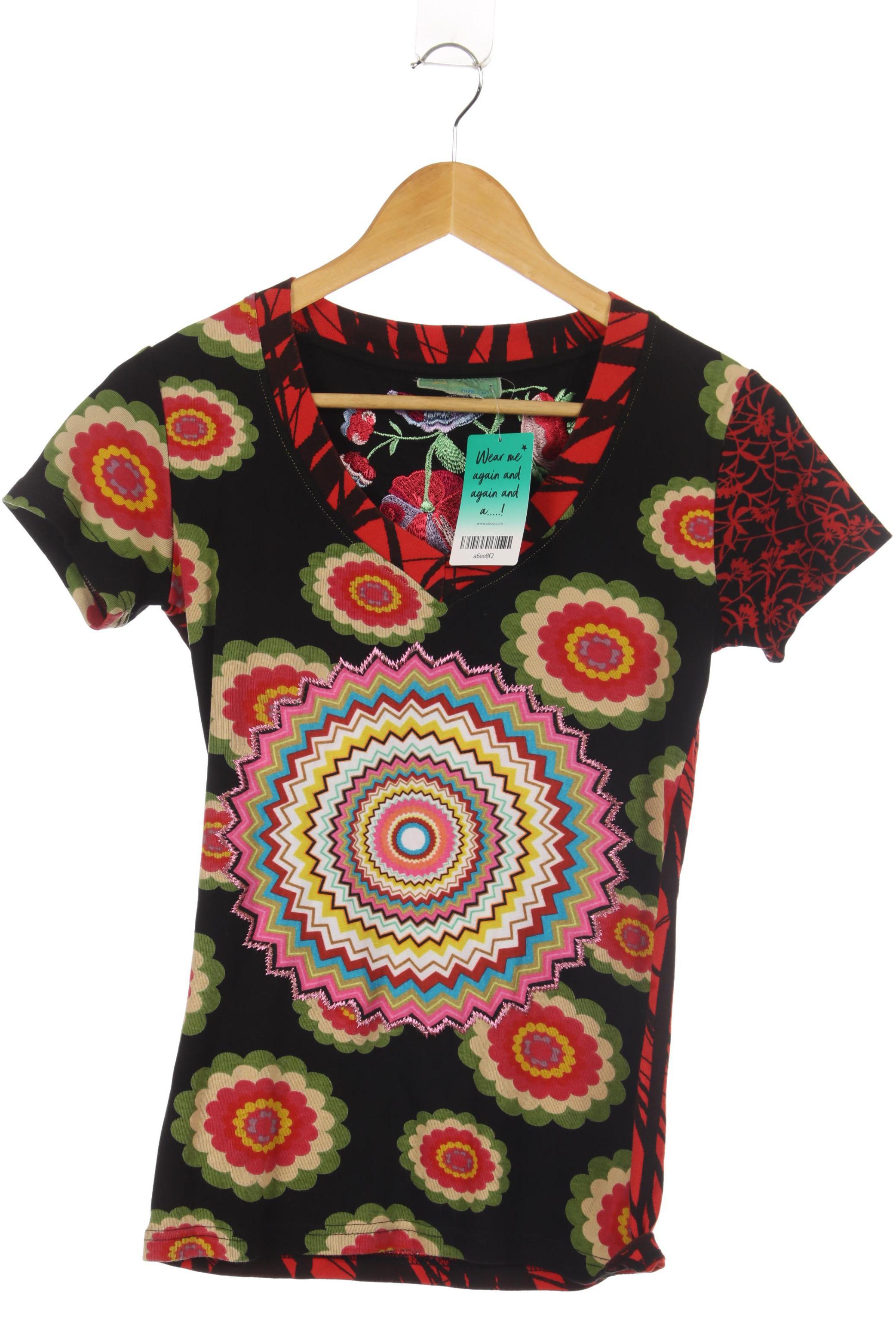 

Desigual Damen T-Shirt, schwarz, Gr.