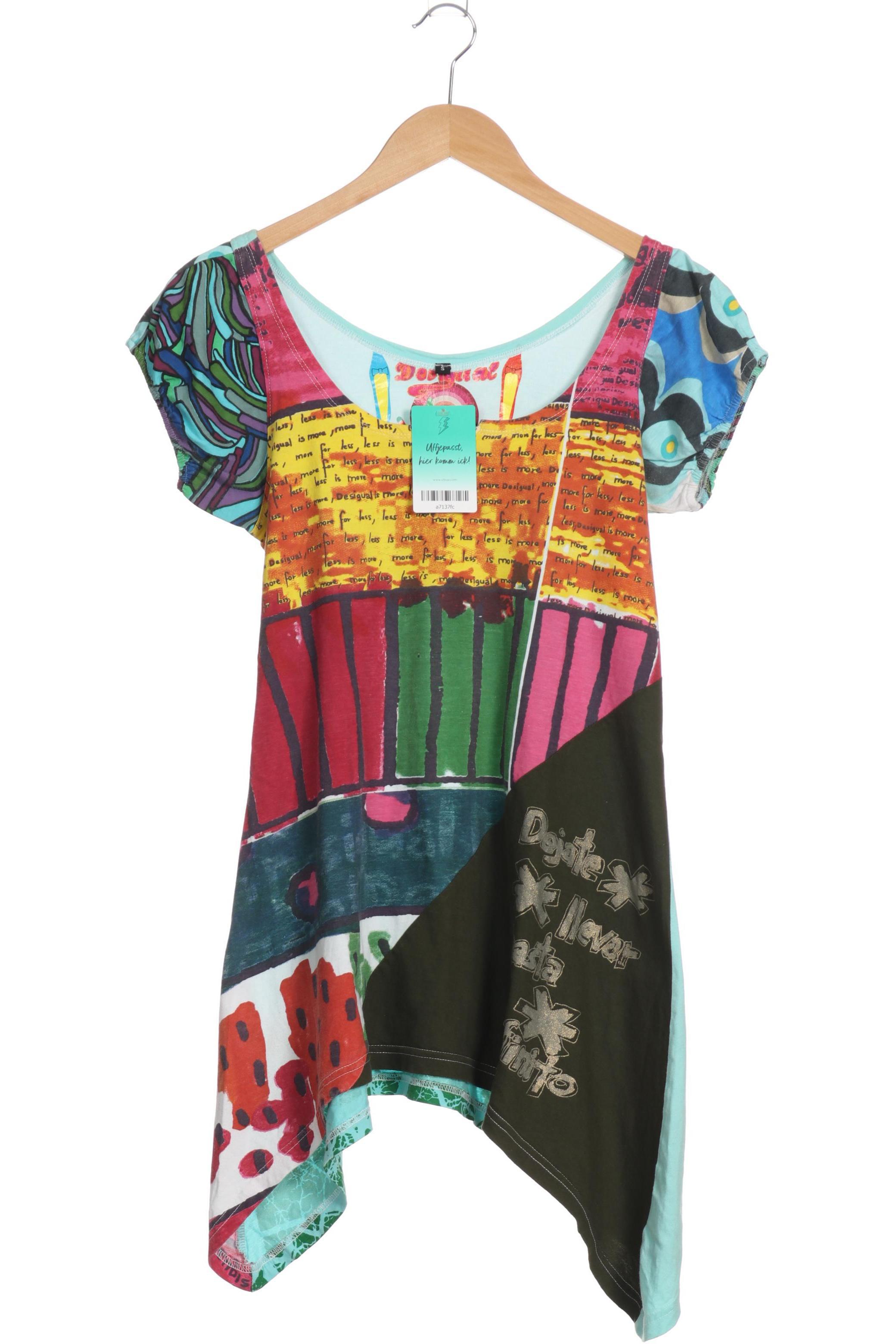 

Desigual Damen T-Shirt, mehrfarbig, Gr.