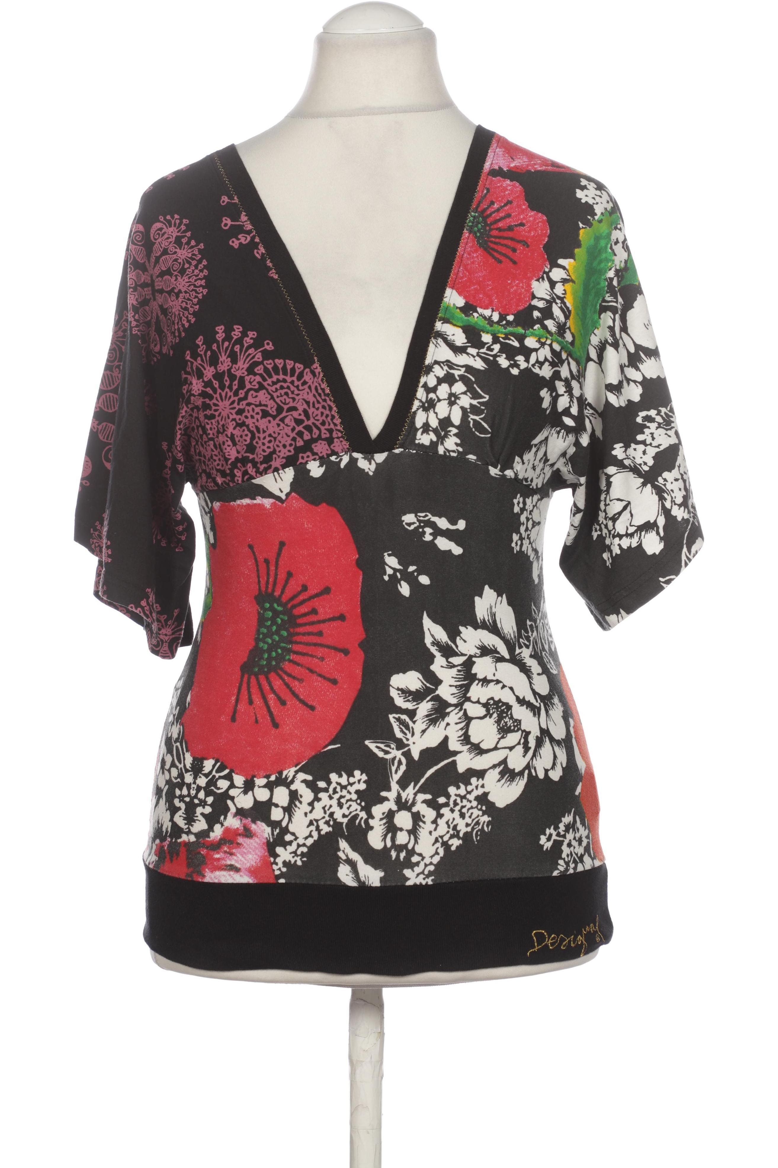

Desigual Damen T-Shirt, schwarz, Gr.