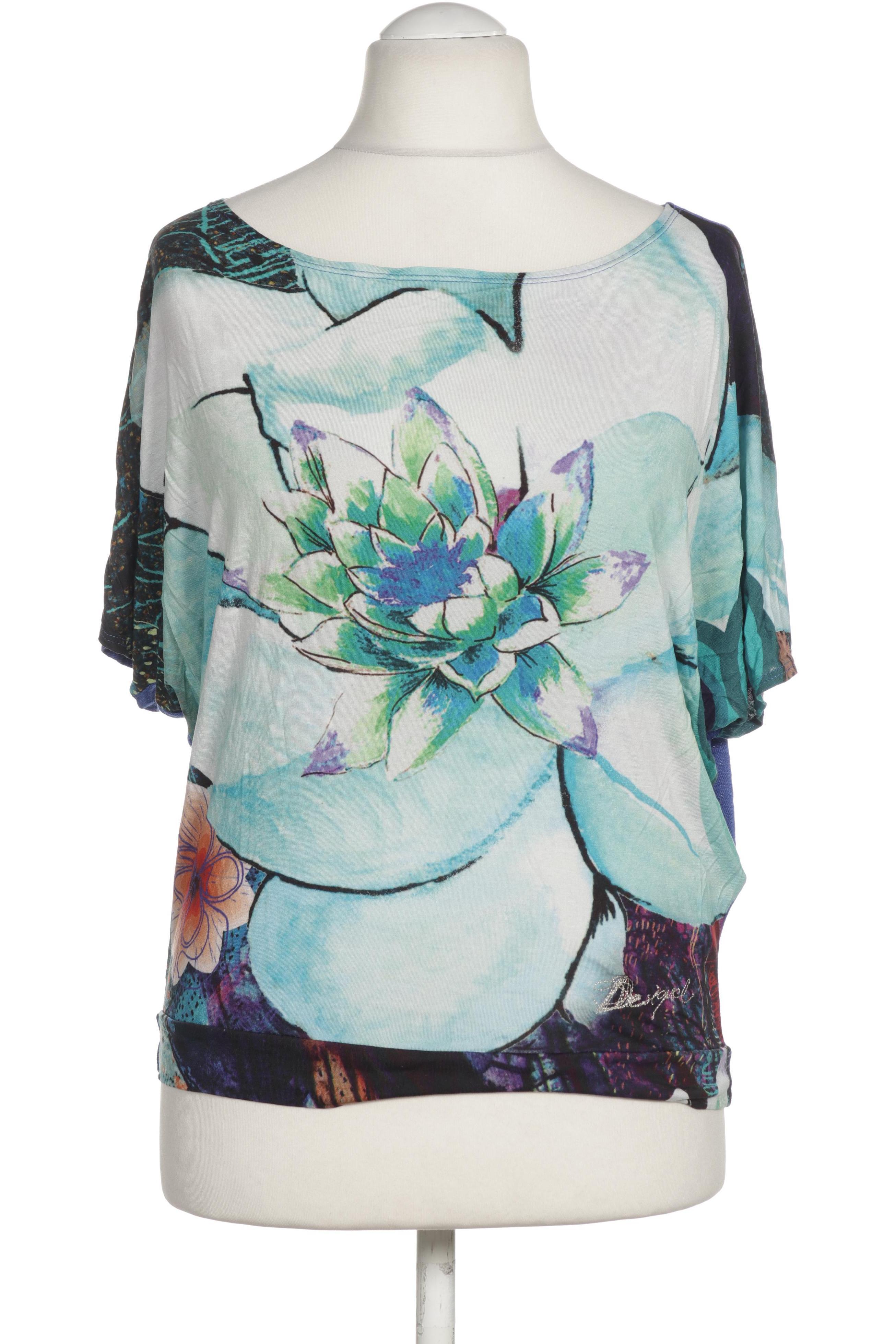 

Desigual Damen T-Shirt, blau, Gr.