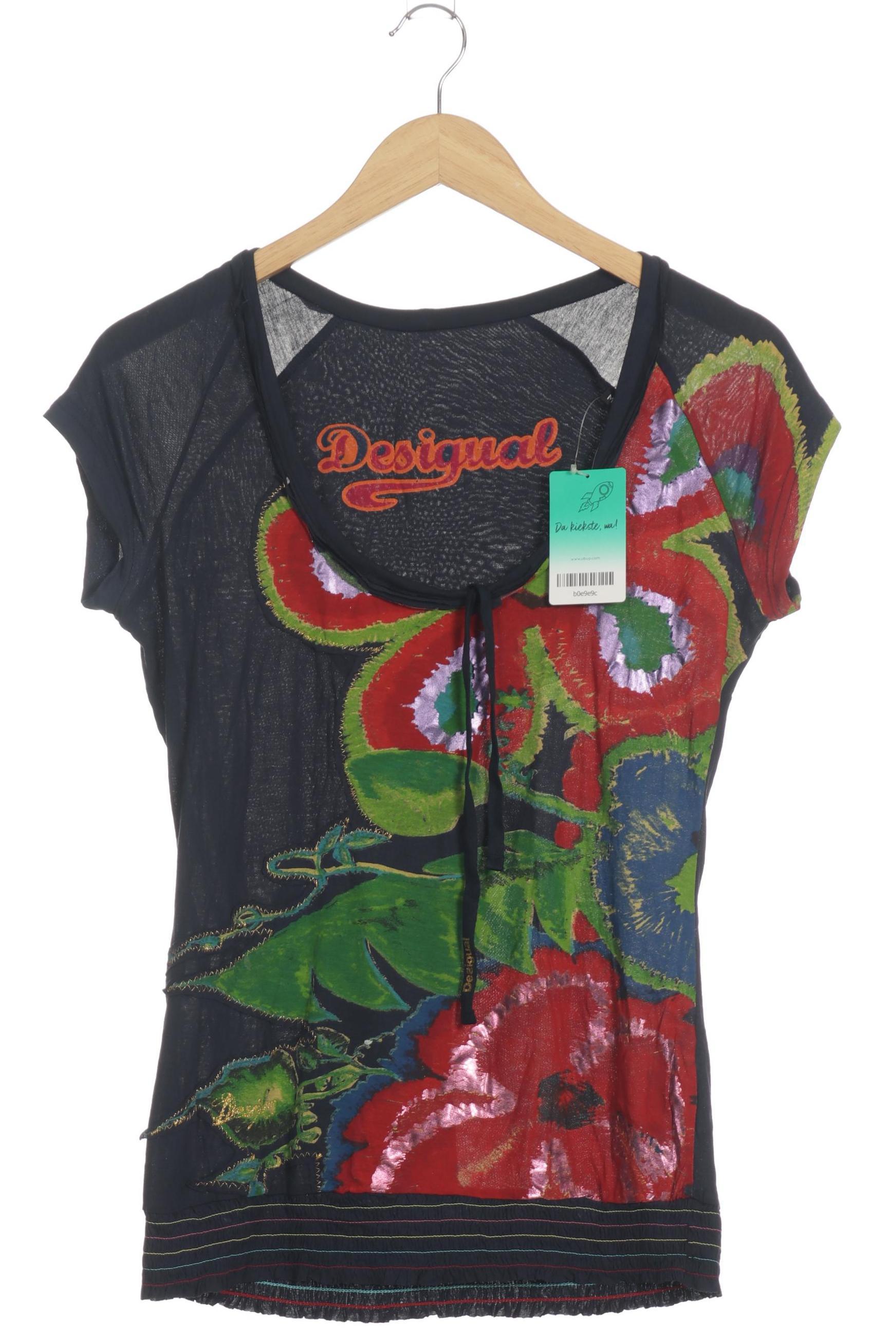 

Desigual Damen T-Shirt, blau, Gr.