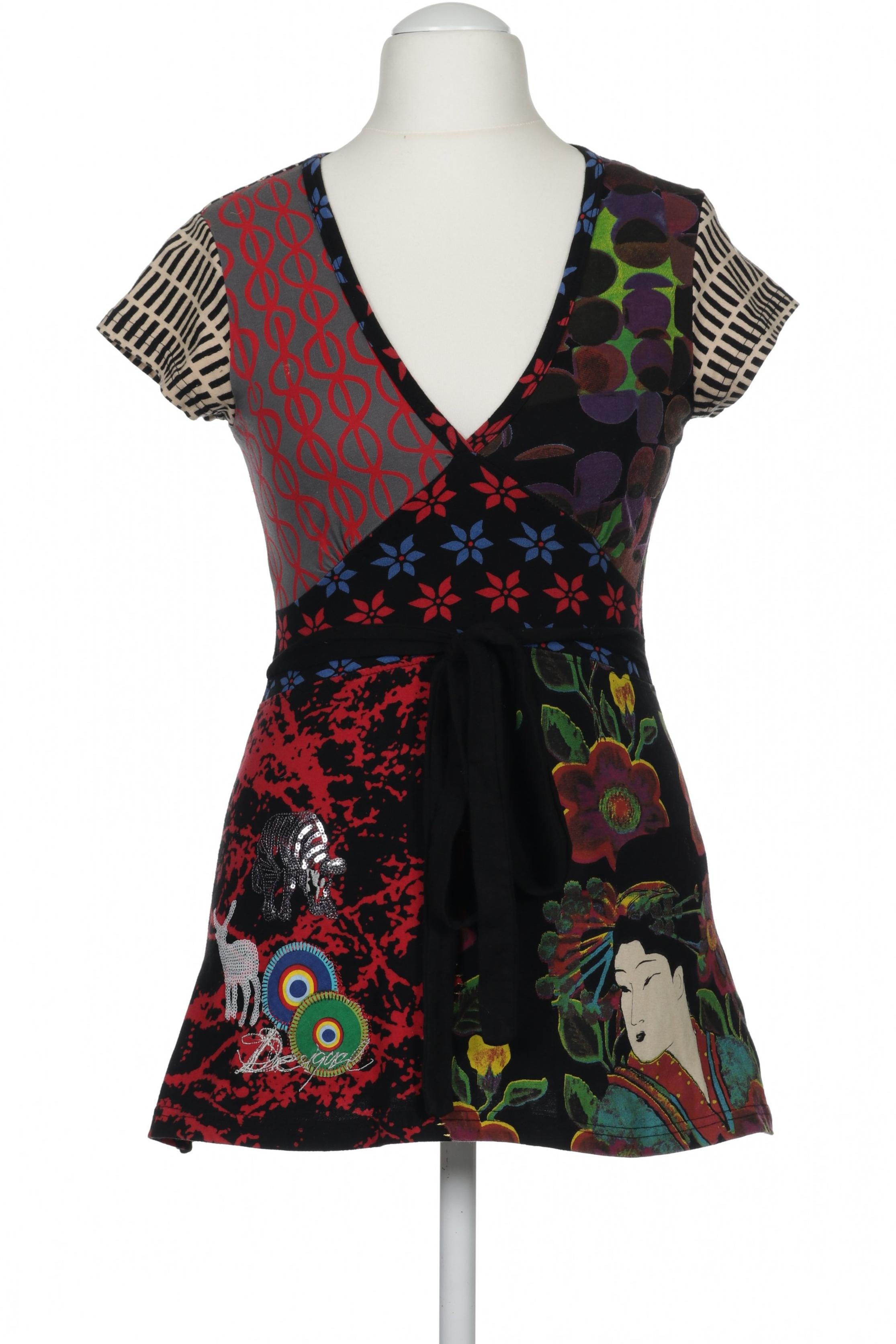 

Desigual Damen T-Shirt, mehrfarbig, Gr.