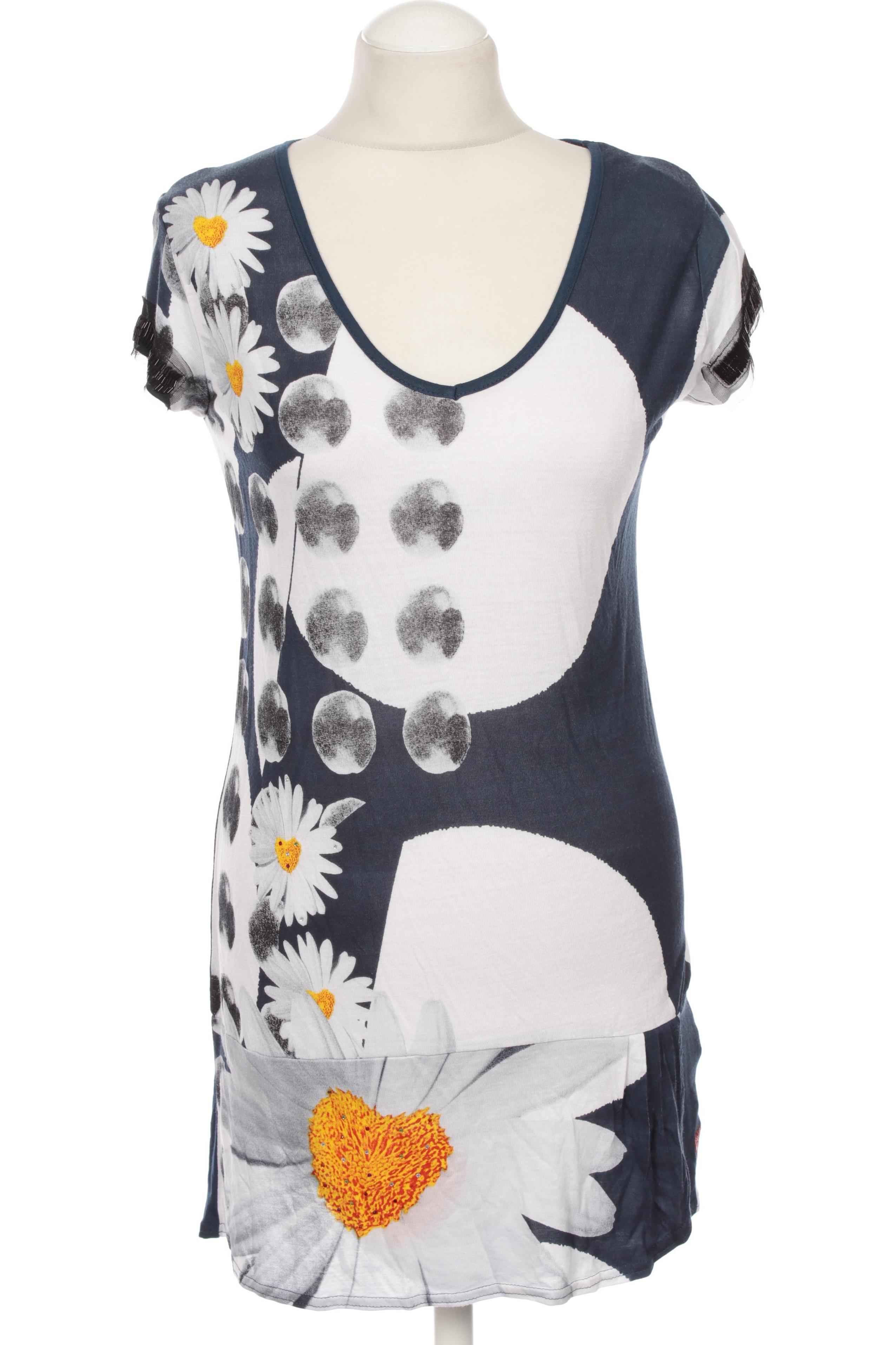 

Desigual Damen T-Shirt, blau, Gr.