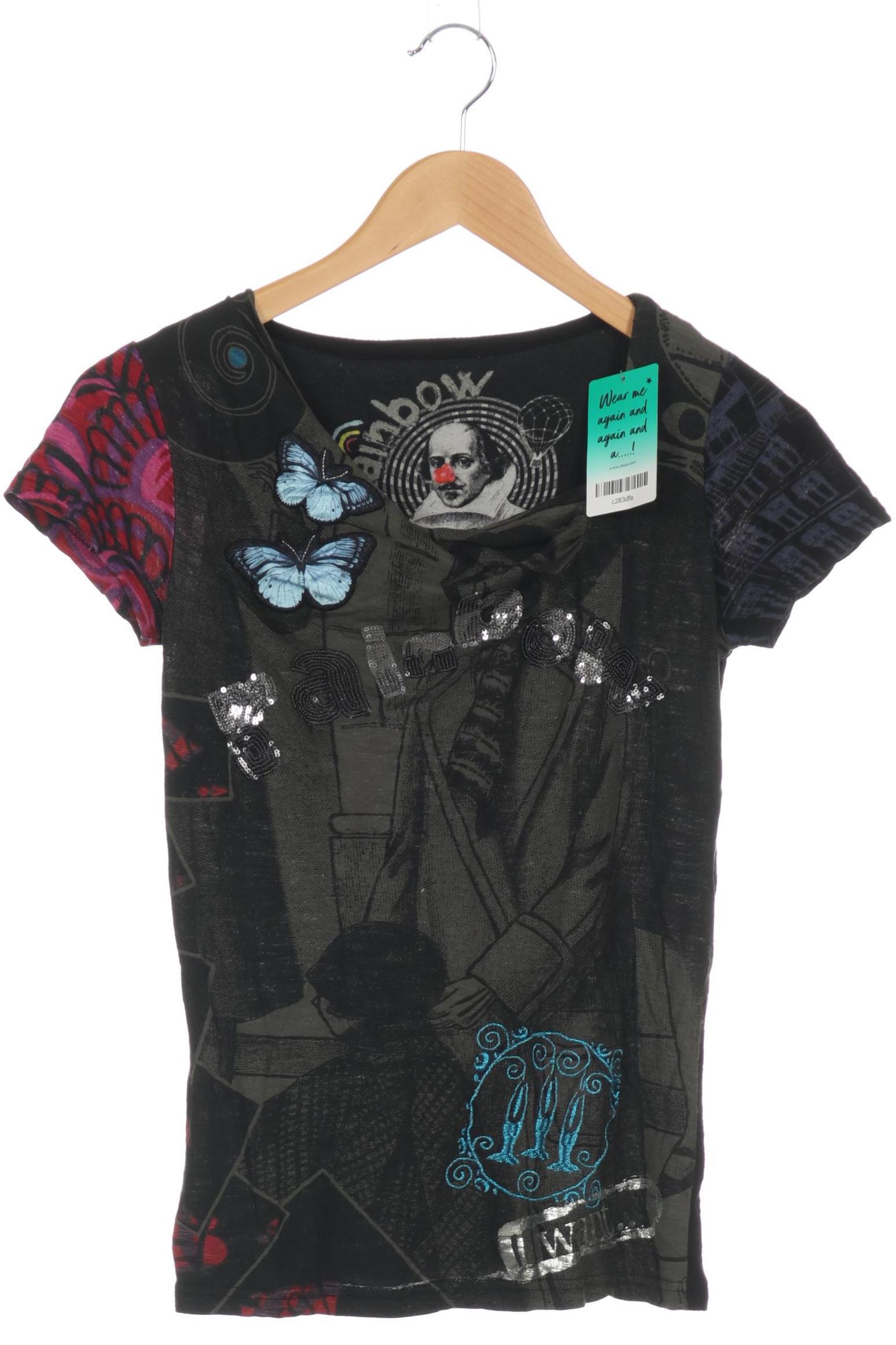 

Desigual Damen T-Shirt, grün, Gr.