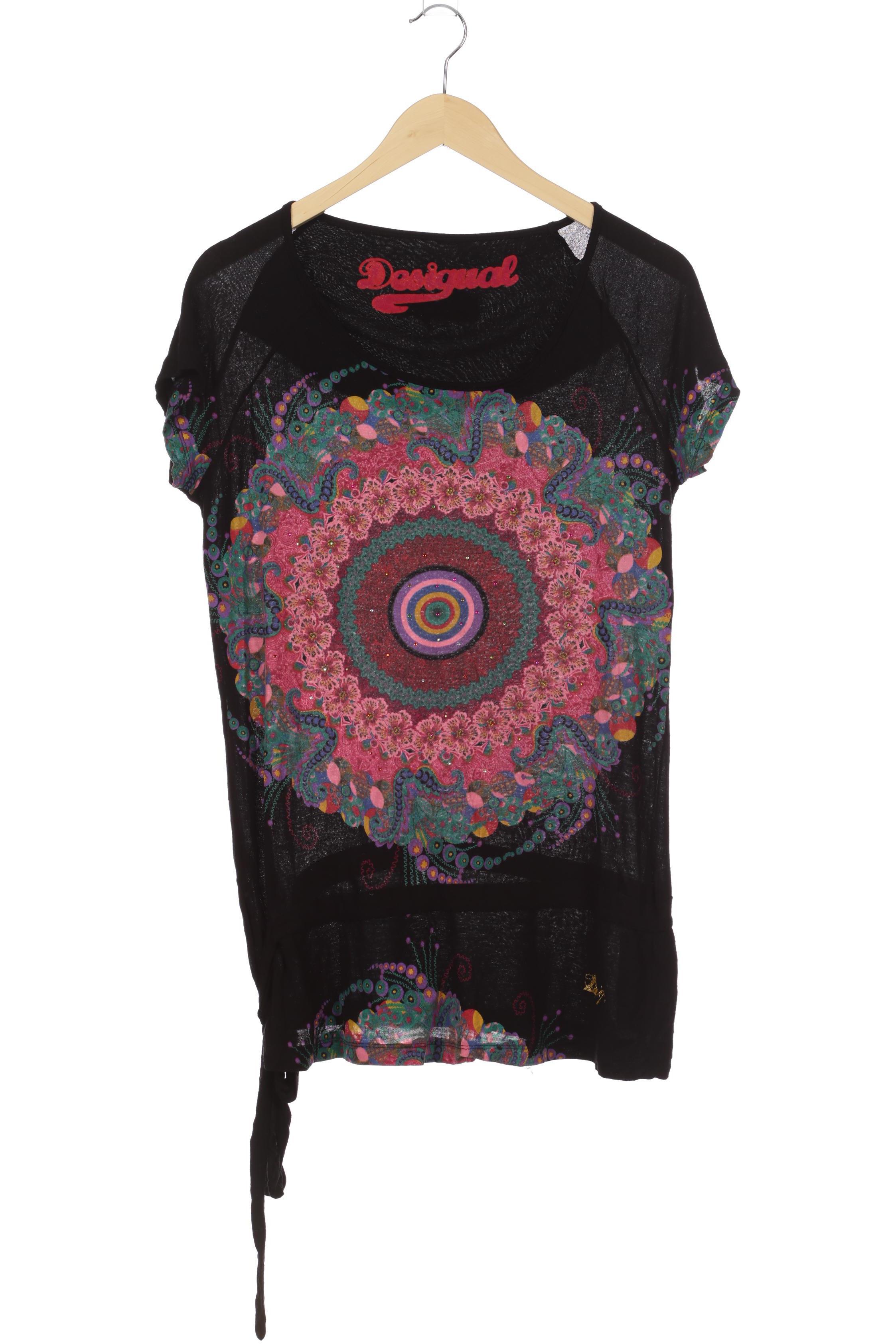 

Desigual Damen T-Shirt, schwarz, Gr.