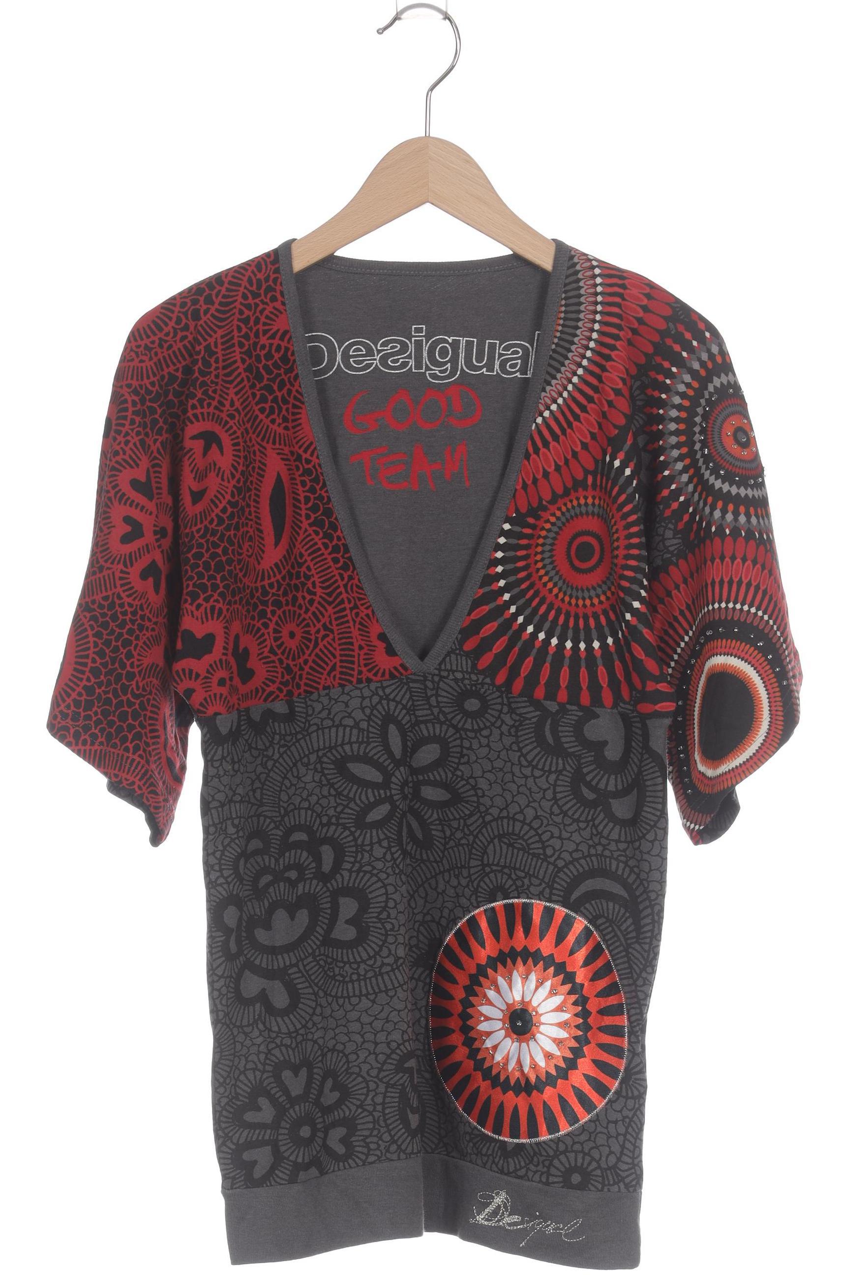 

Desigual Damen T-Shirt, grau, Gr.