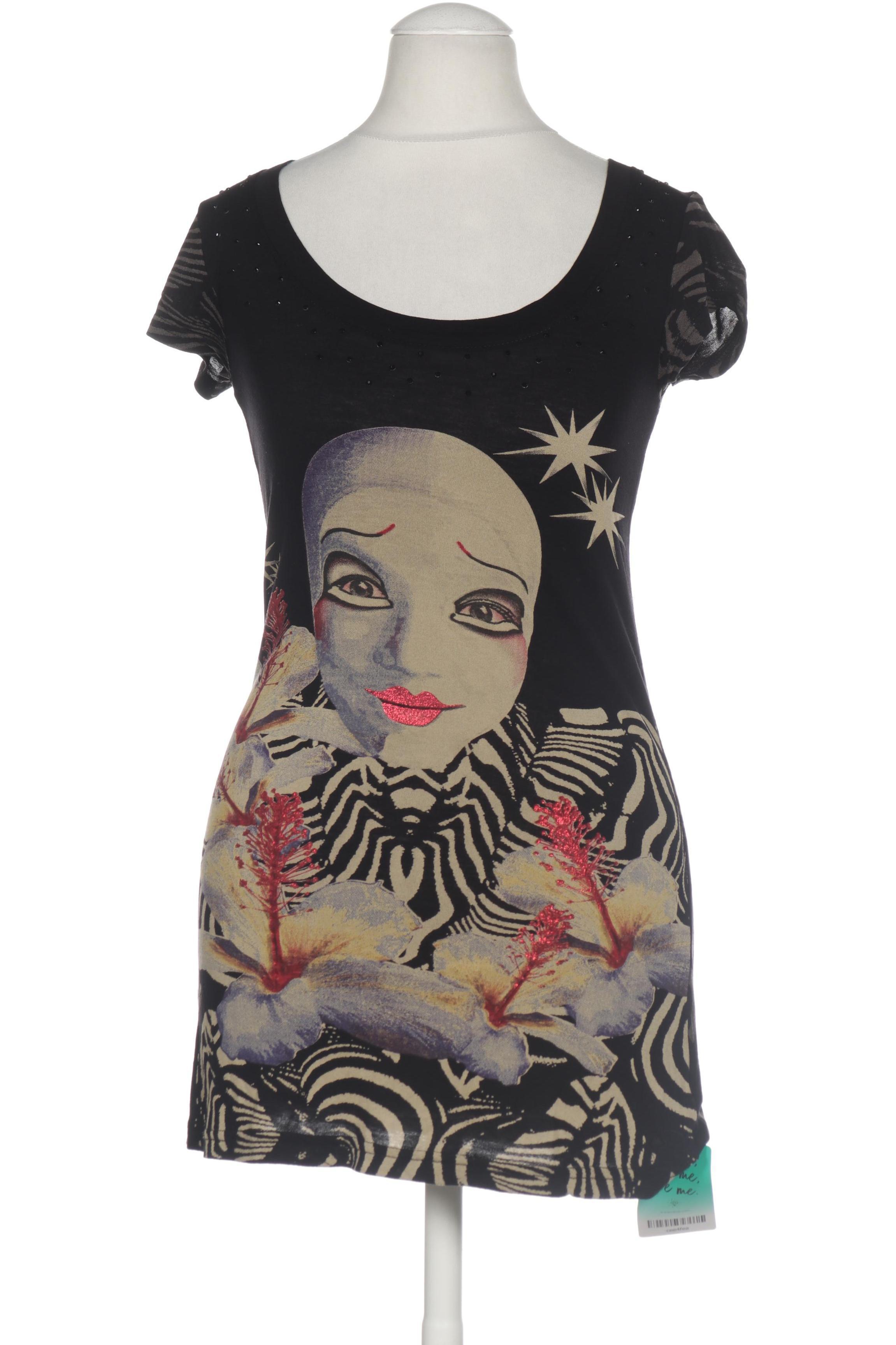 

Desigual Damen T-Shirt, schwarz, Gr.