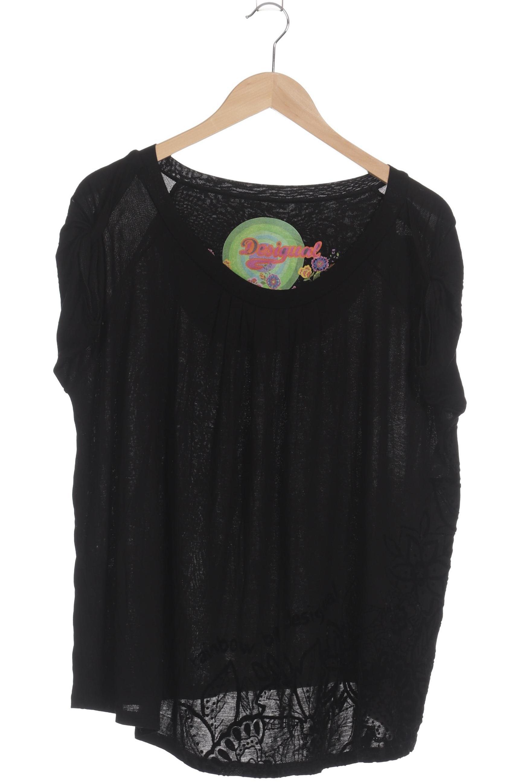 

Desigual Damen T-Shirt, schwarz, Gr.