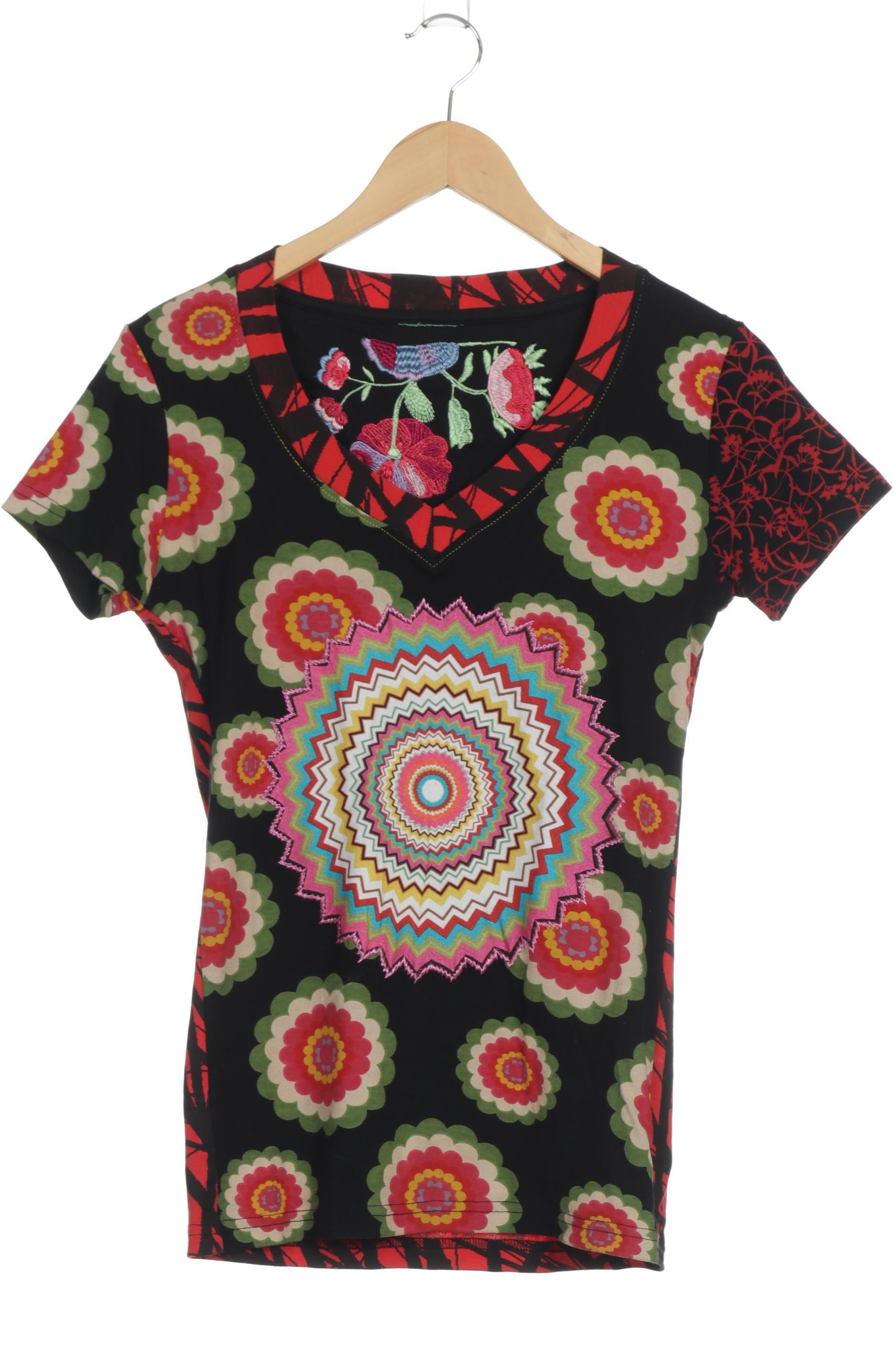 

Desigual Damen T-Shirt, schwarz, Gr.