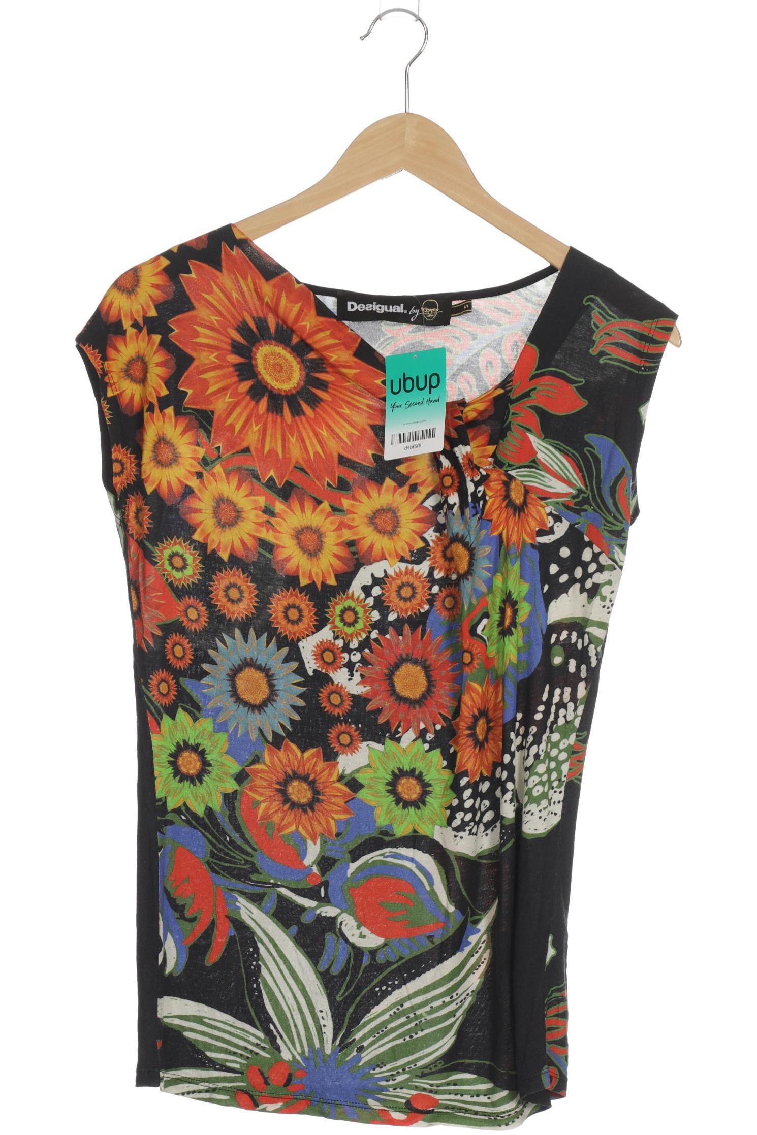 

Desigual Damen T-Shirt, mehrfarbig, Gr.