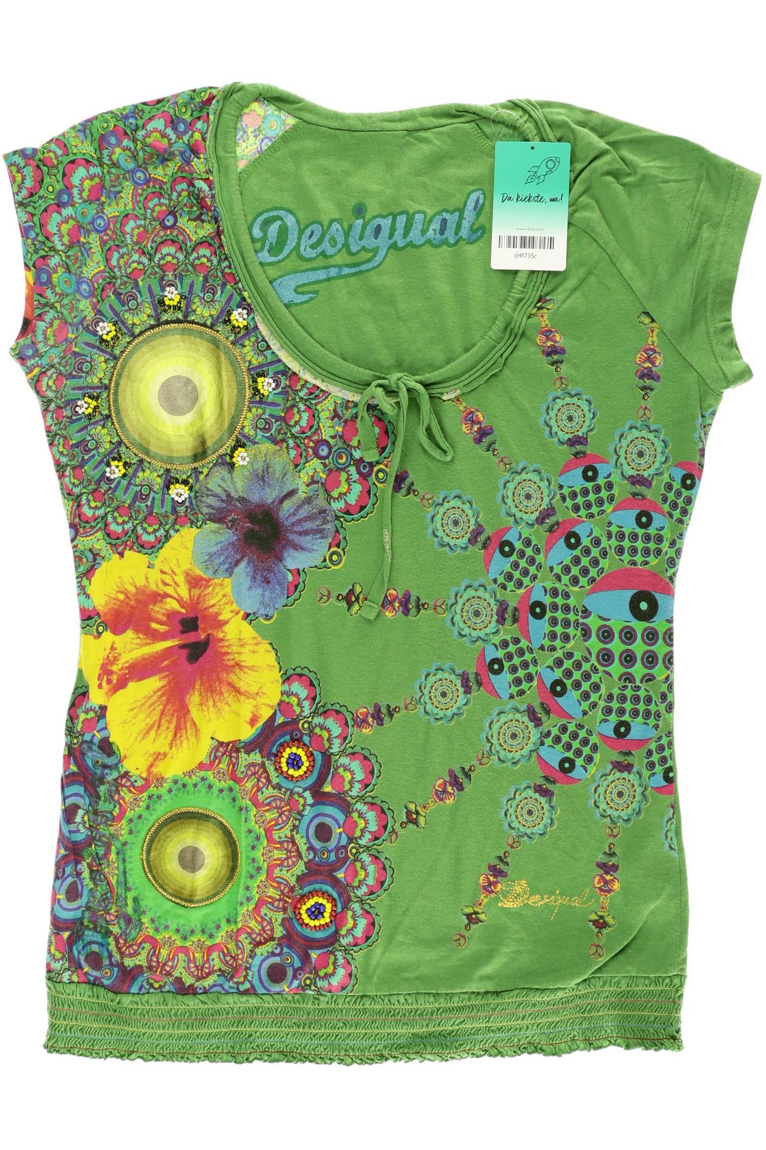 

Desigual Damen T-Shirt, grün, Gr.