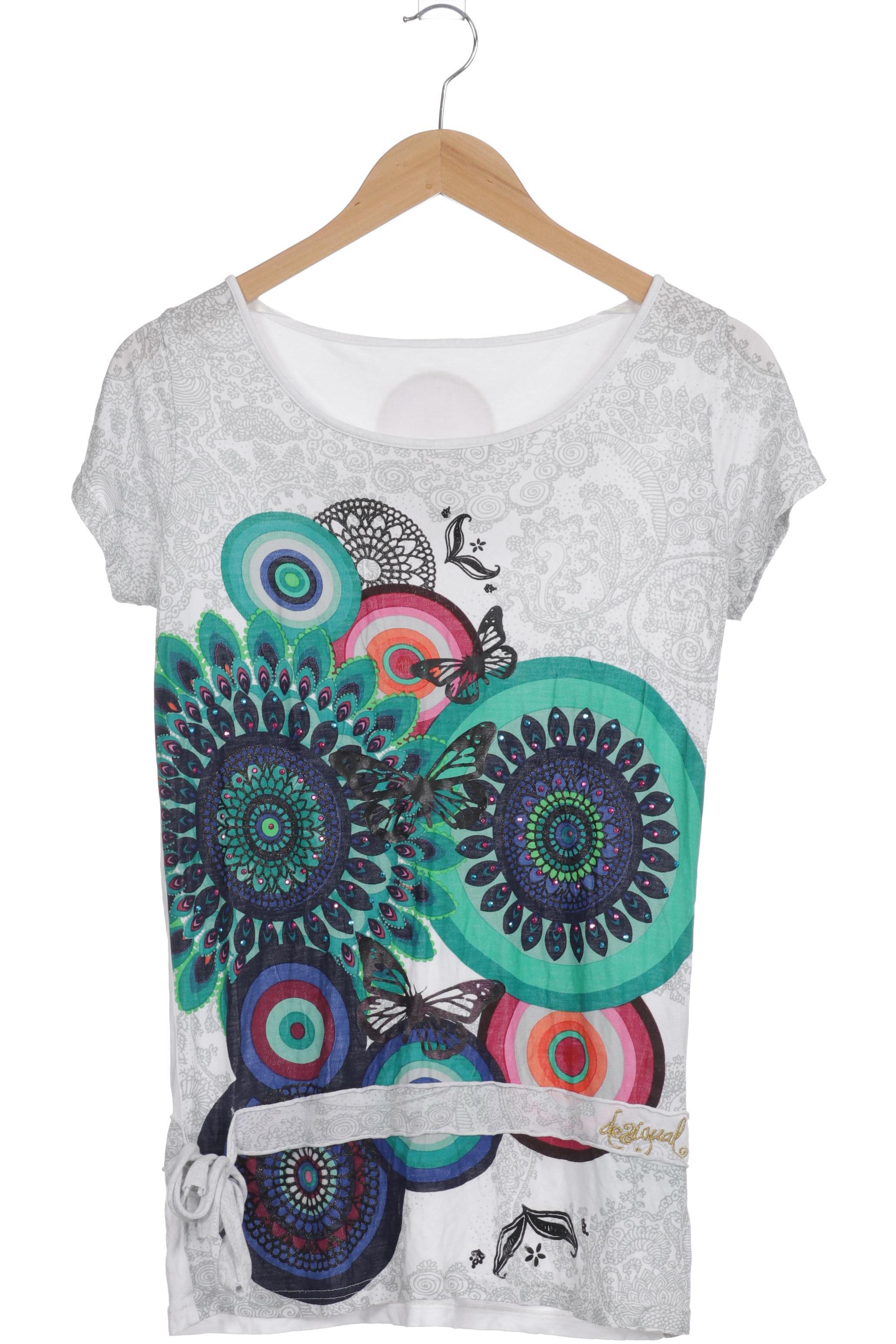 

Desigual Damen T-Shirt, grau, Gr.