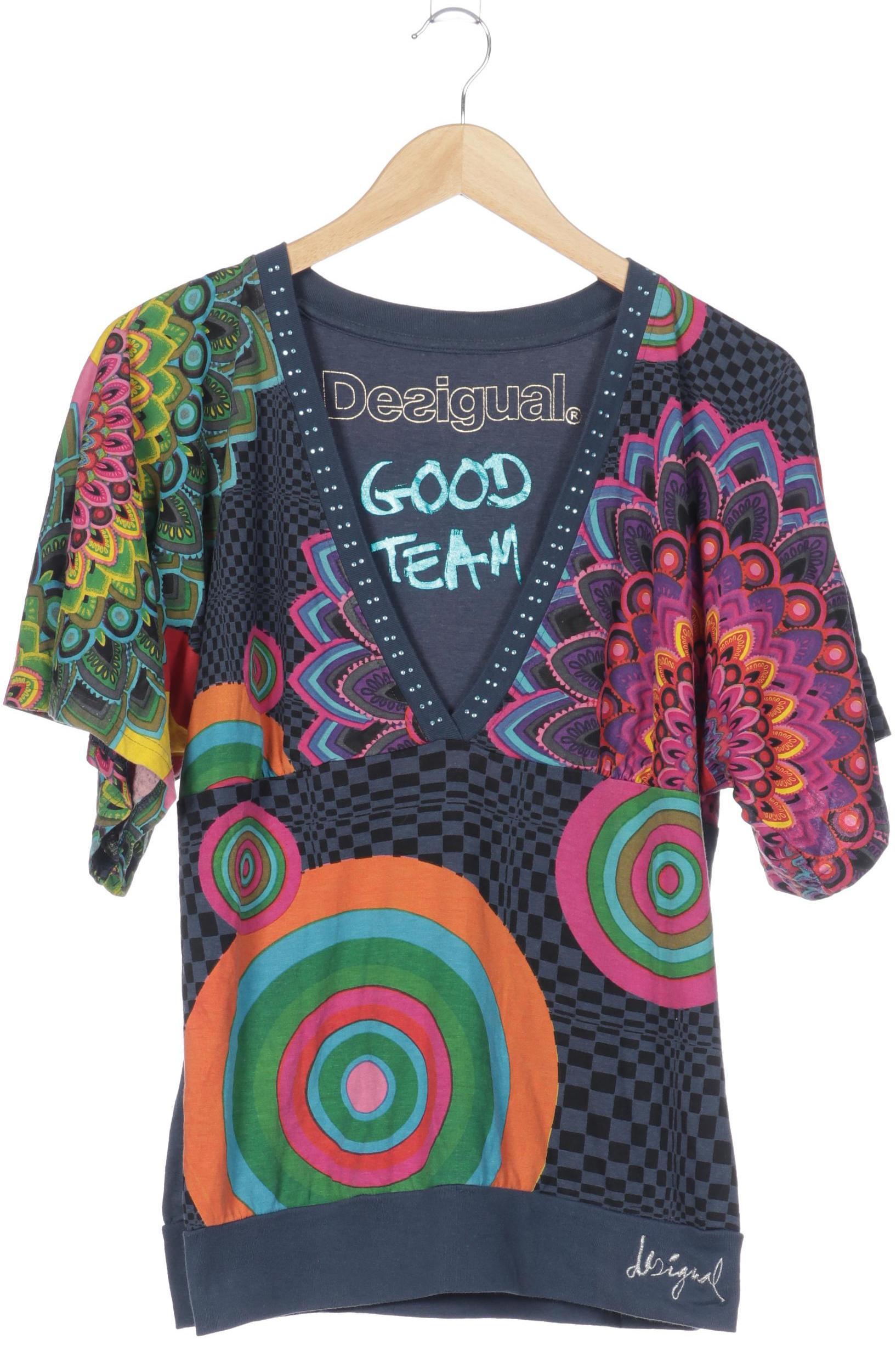

Desigual Damen T-Shirt, blau, Gr.