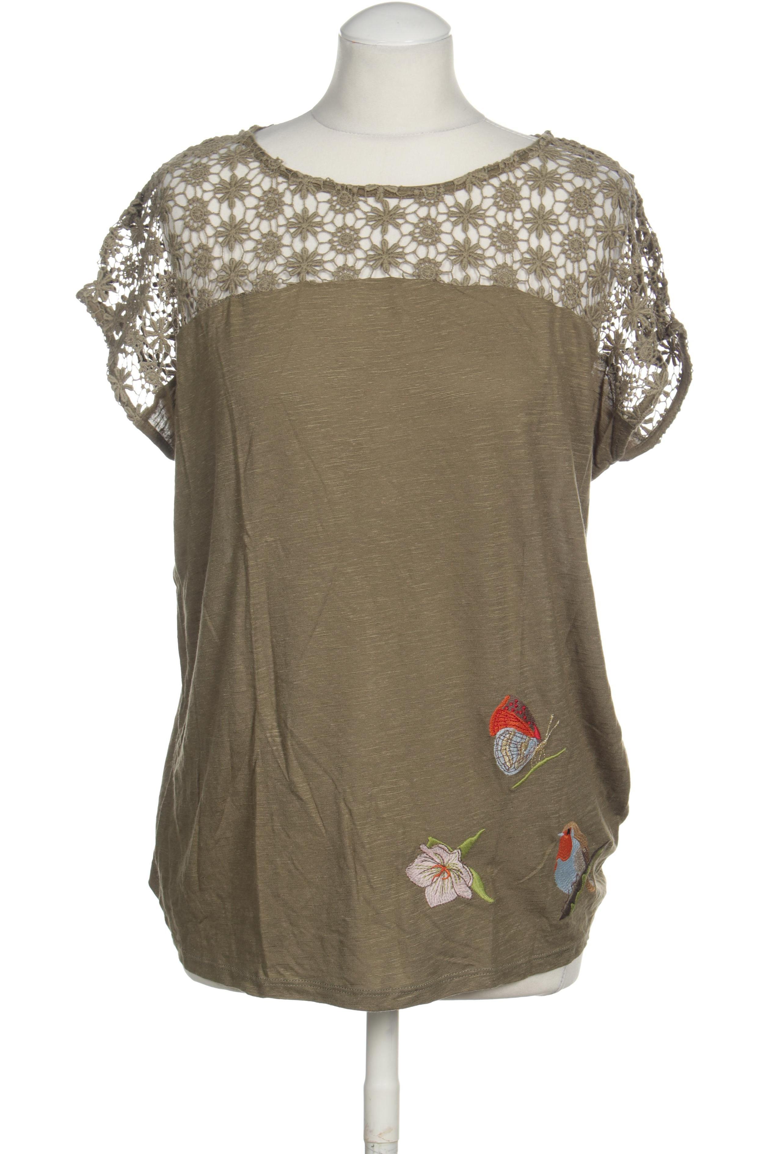 

Desigual Damen T-Shirt, grün, Gr.