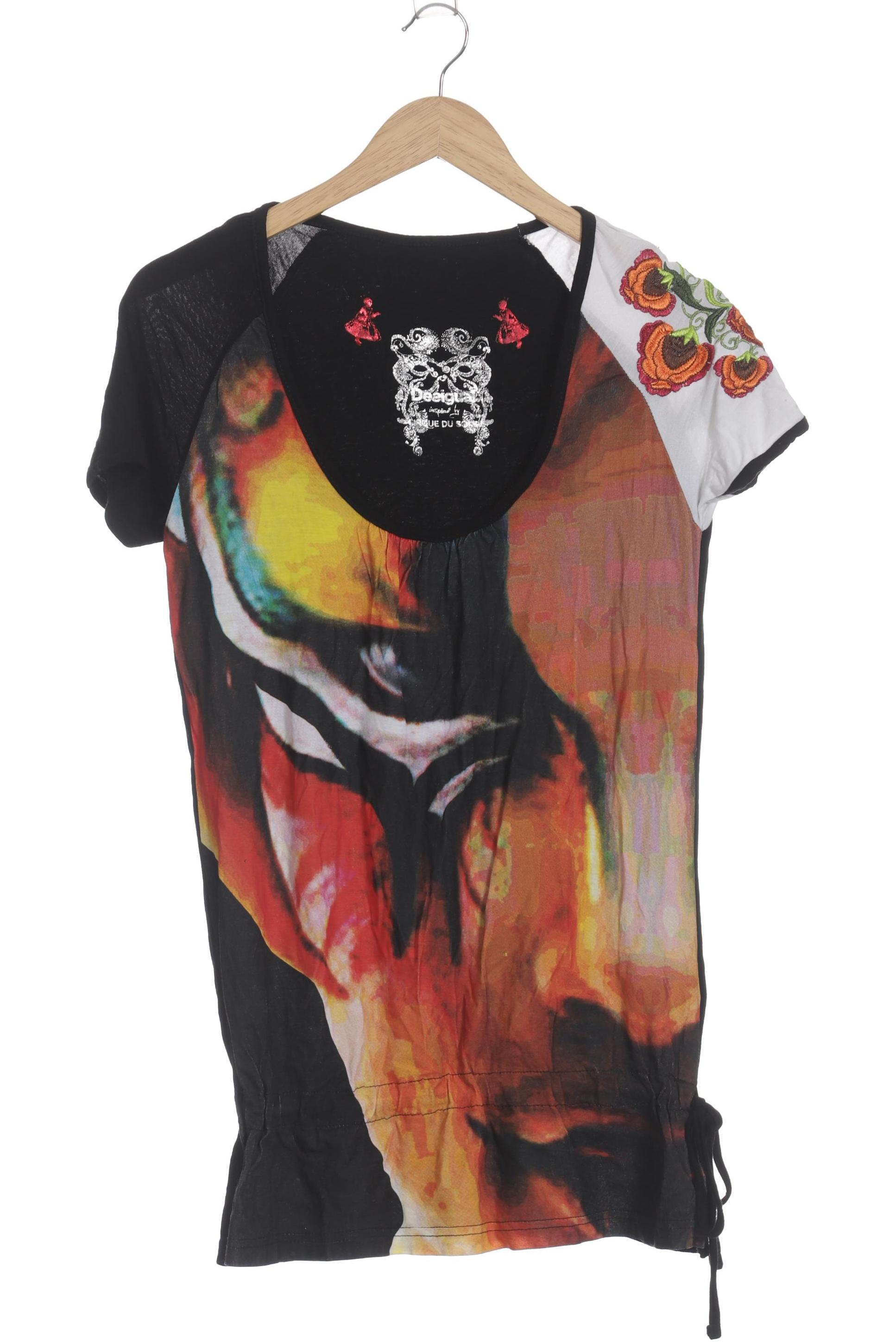 

Desigual Damen T-Shirt, schwarz, Gr.