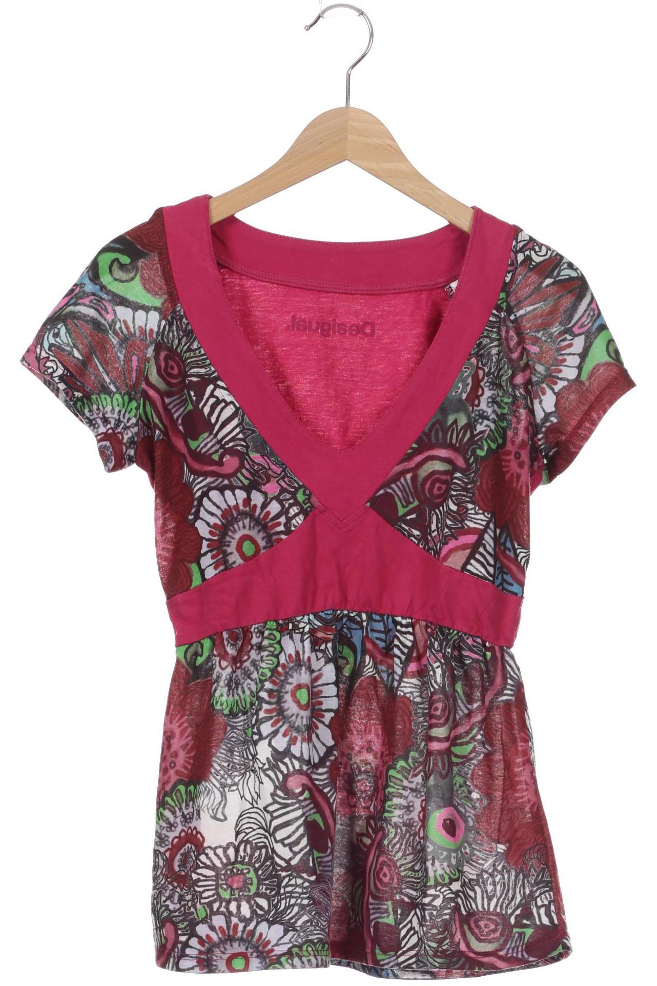 

Desigual Damen T-Shirt, lila, Gr.