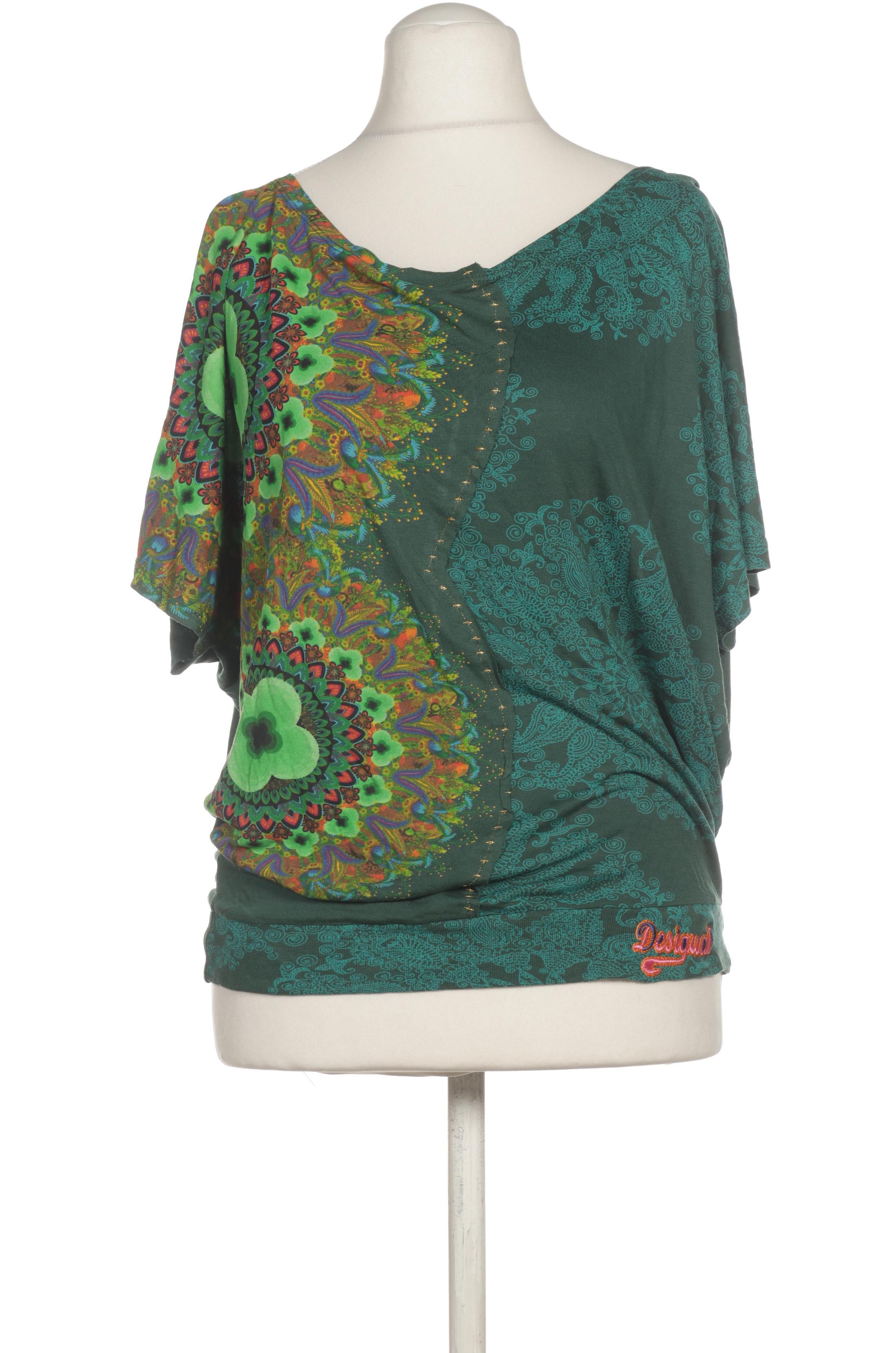 

Desigual Damen T-Shirt, grün, Gr.