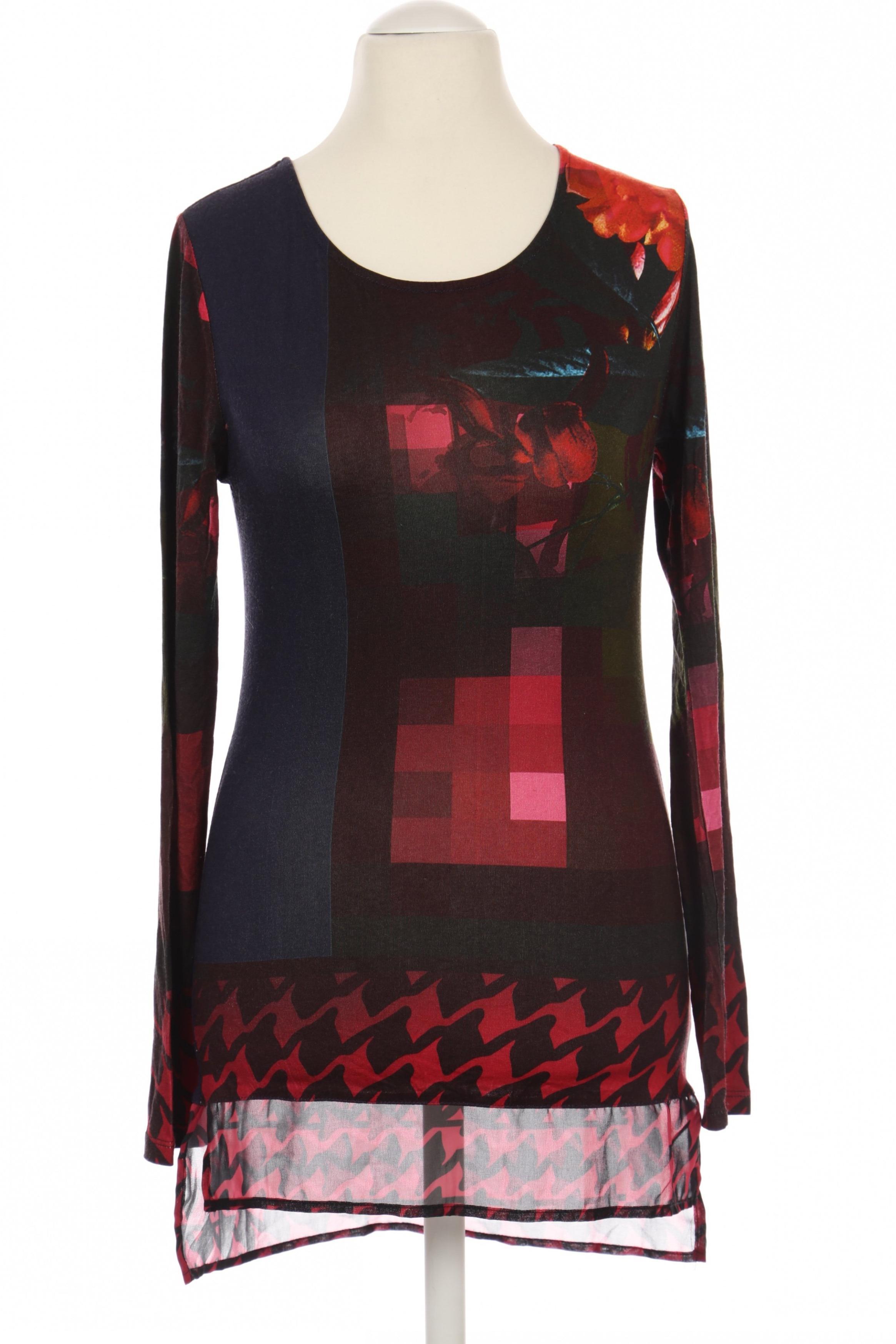 

Desigual Damen Langarmshirt, blau, Gr.