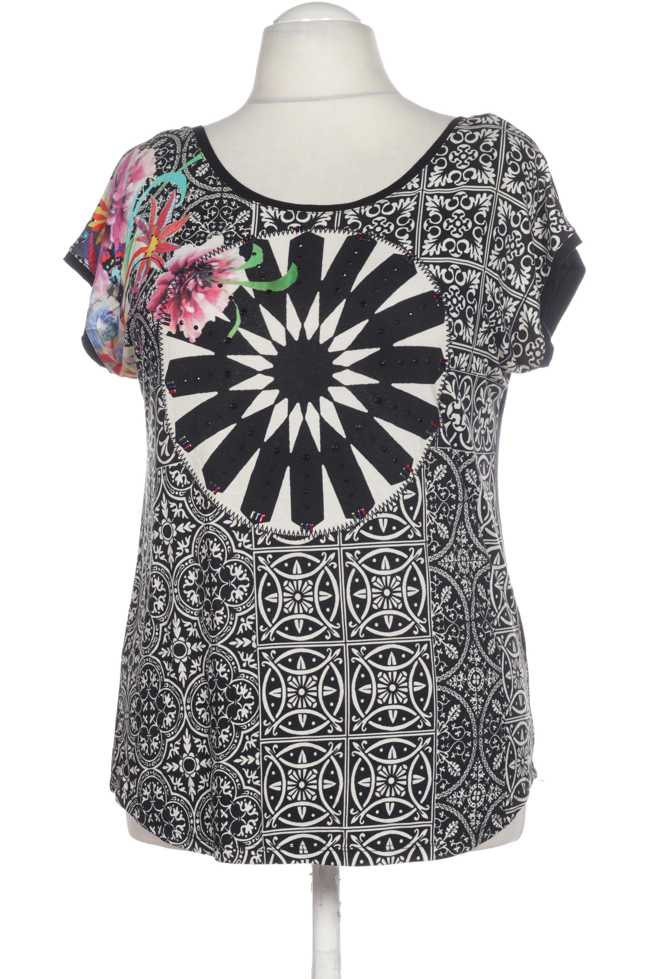 

Desigual Damen T-Shirt, schwarz, Gr.