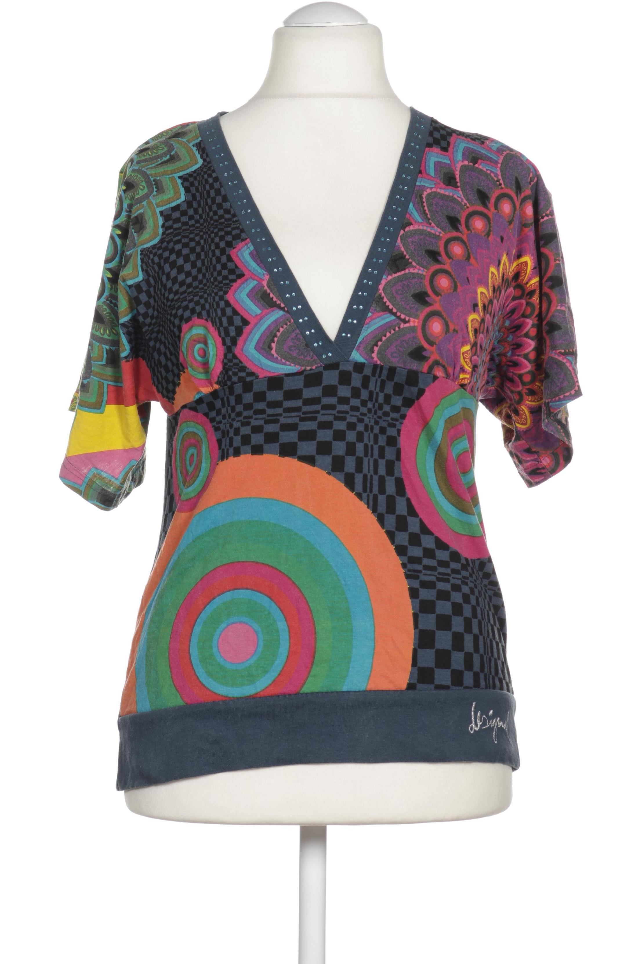 

Desigual Damen T-Shirt, mehrfarbig, Gr.