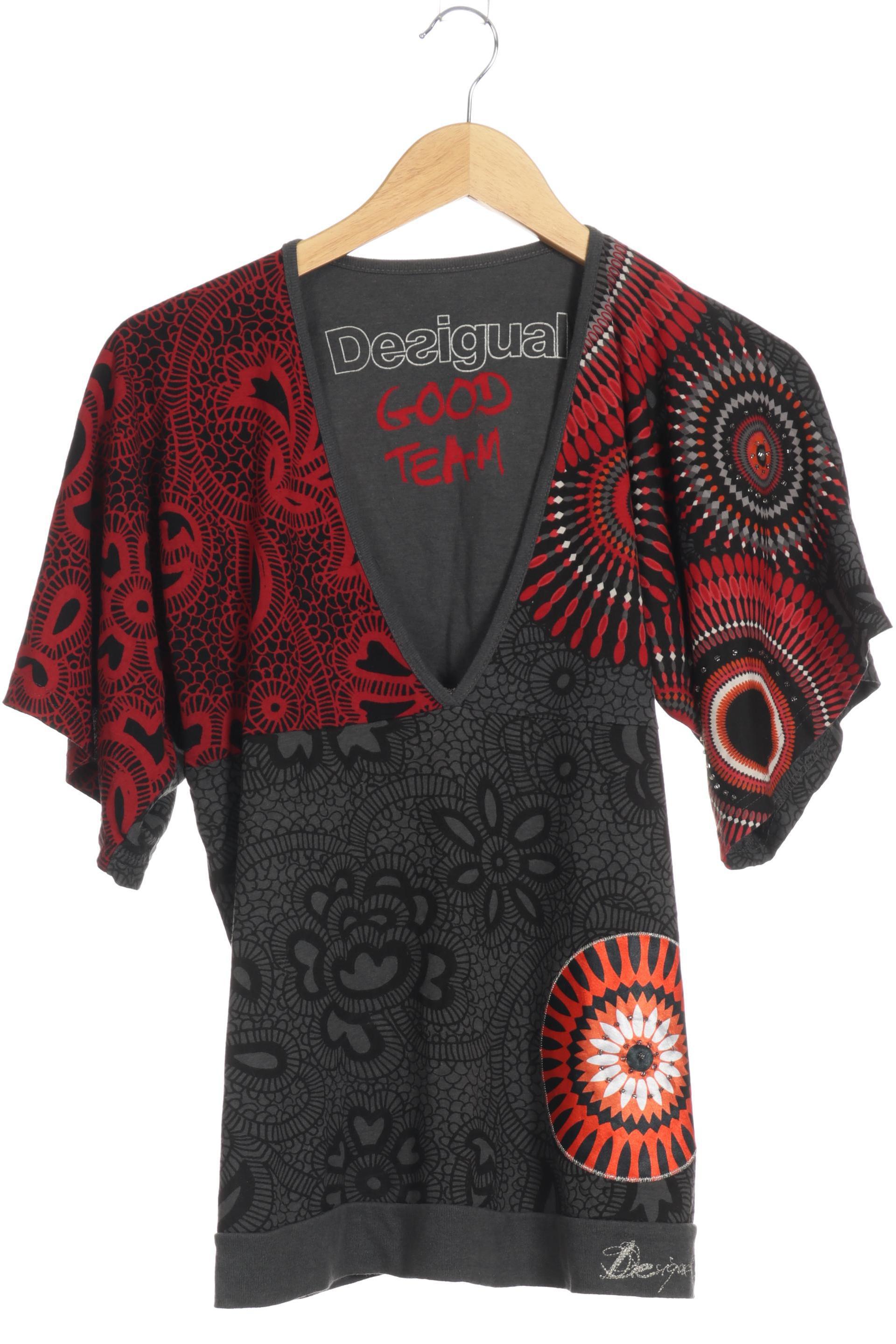 

Desigual Damen T-Shirt, grau, Gr.