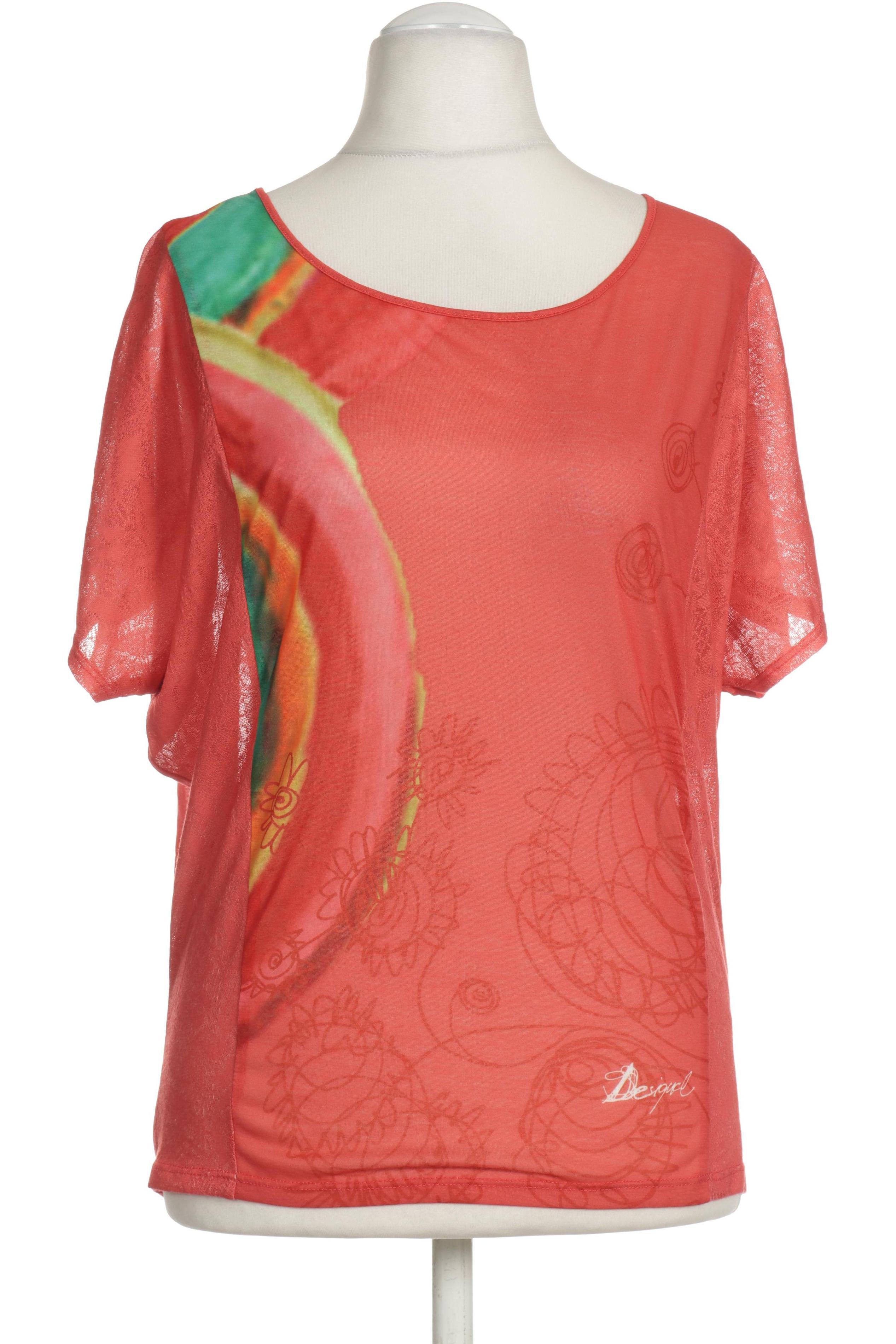 

Desigual Damen T-Shirt, rot, Gr.