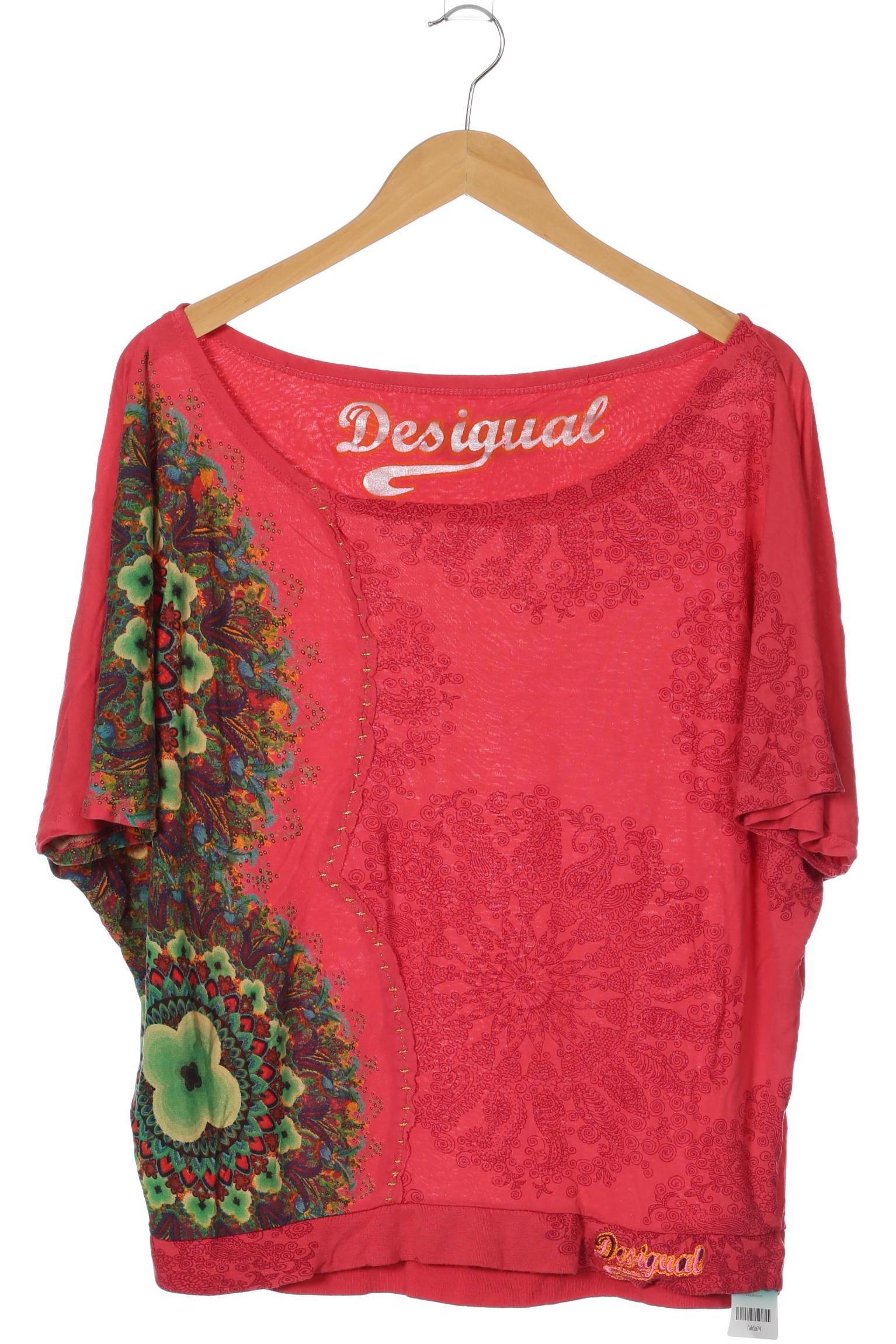 

Desigual Damen T-Shirt, rot, Gr.