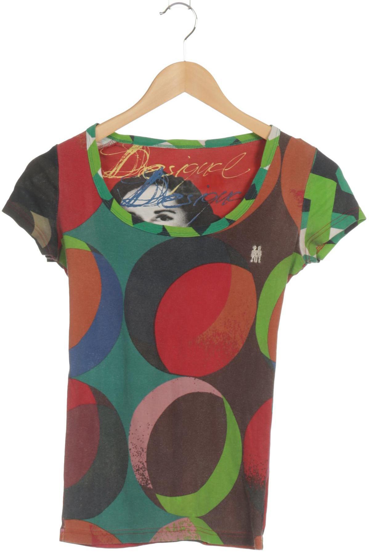 

Desigual Damen T-Shirt, mehrfarbig, Gr.