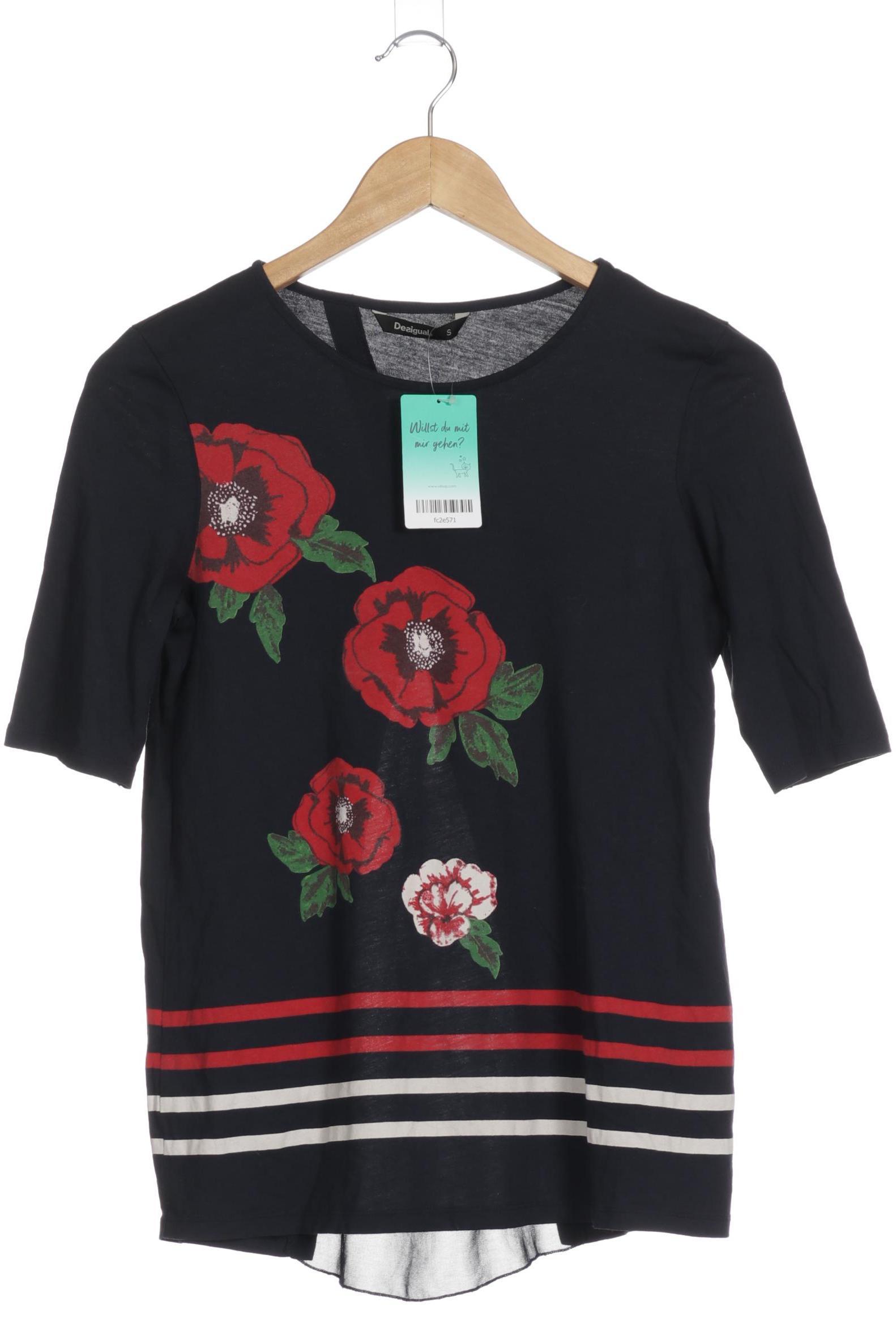 

Desigual Damen T-Shirt, blau, Gr.