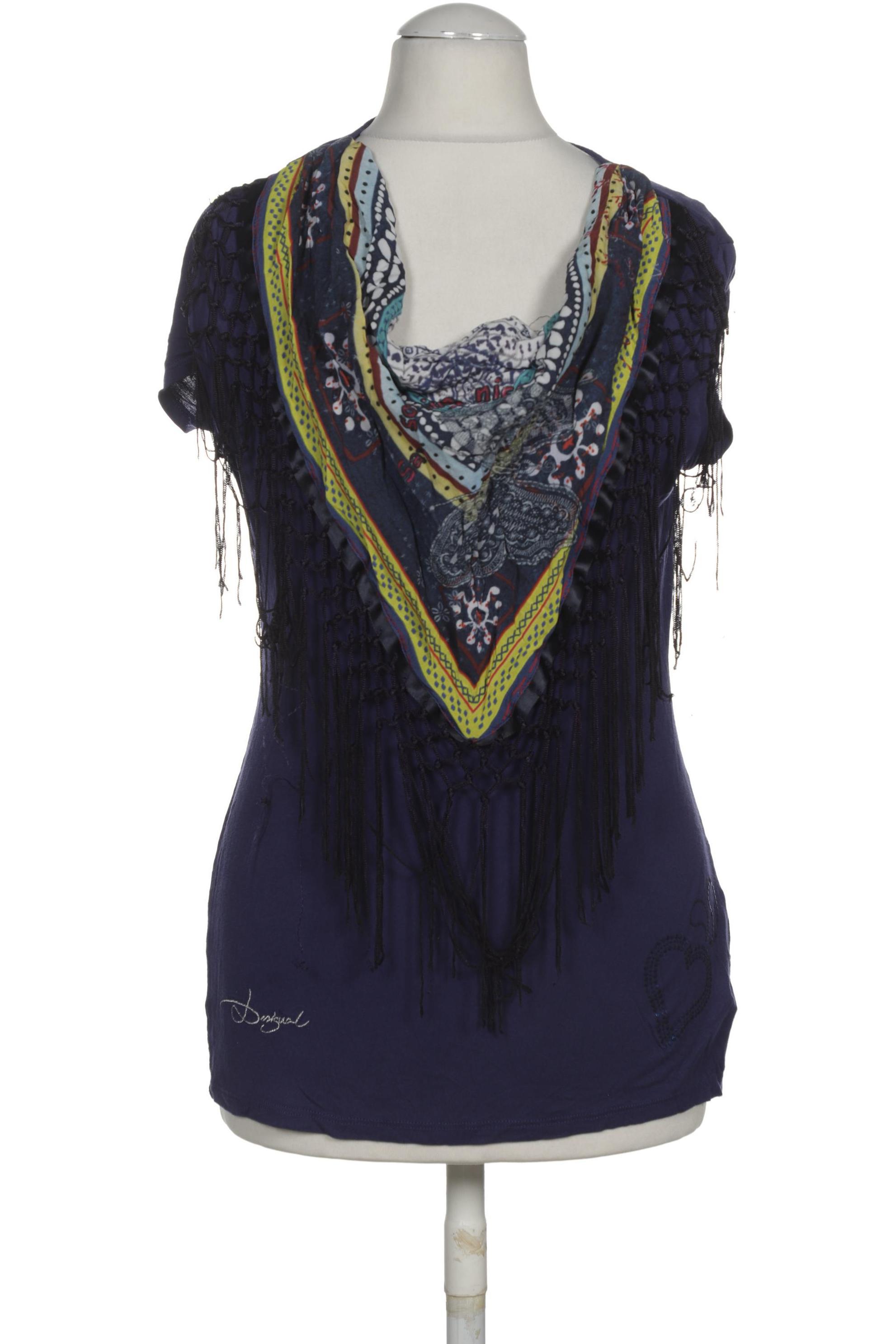 

Desigual Damen T-Shirt, lila, Gr.
