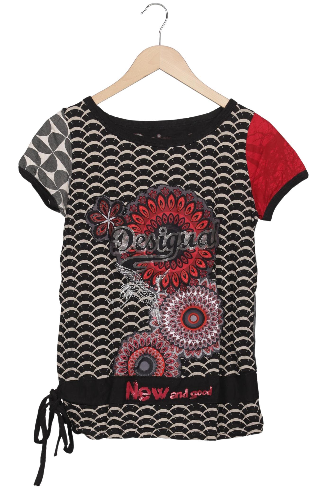 

Desigual Damen T-Shirt, mehrfarbig, Gr. 44