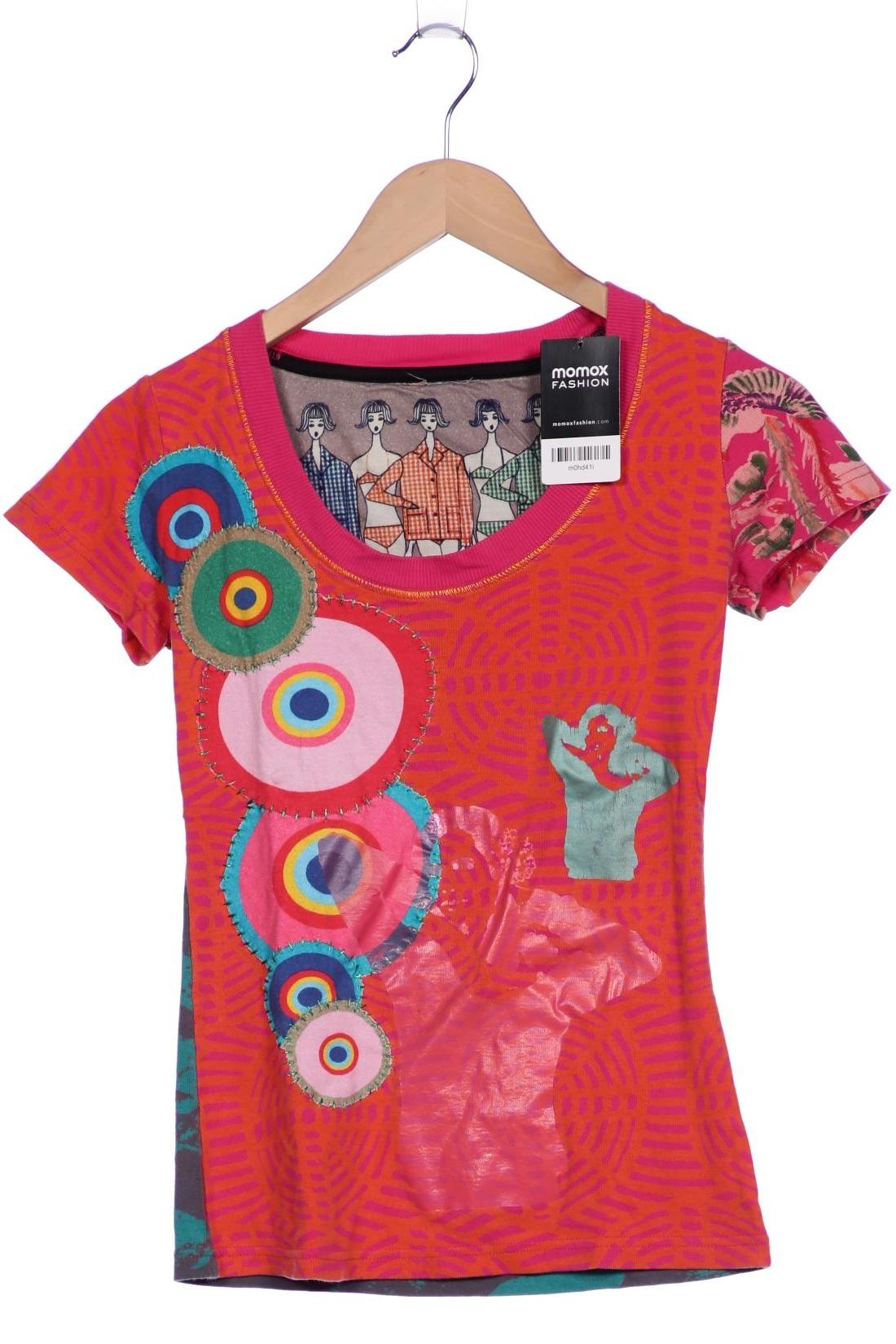 

Desigual Damen T-Shirt, pink, Gr. 36
