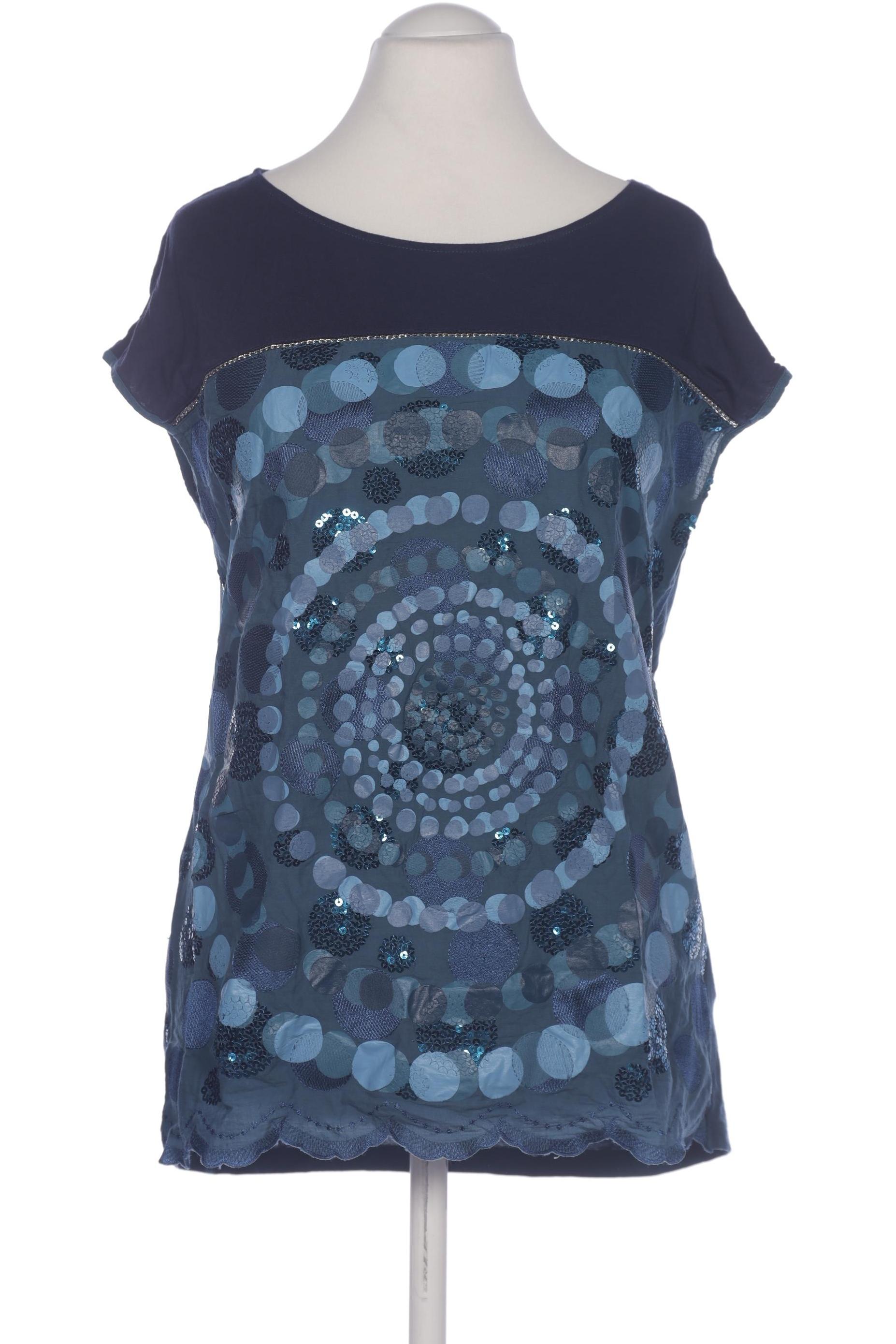 

Desigual Damen T-Shirt, blau, Gr. 42