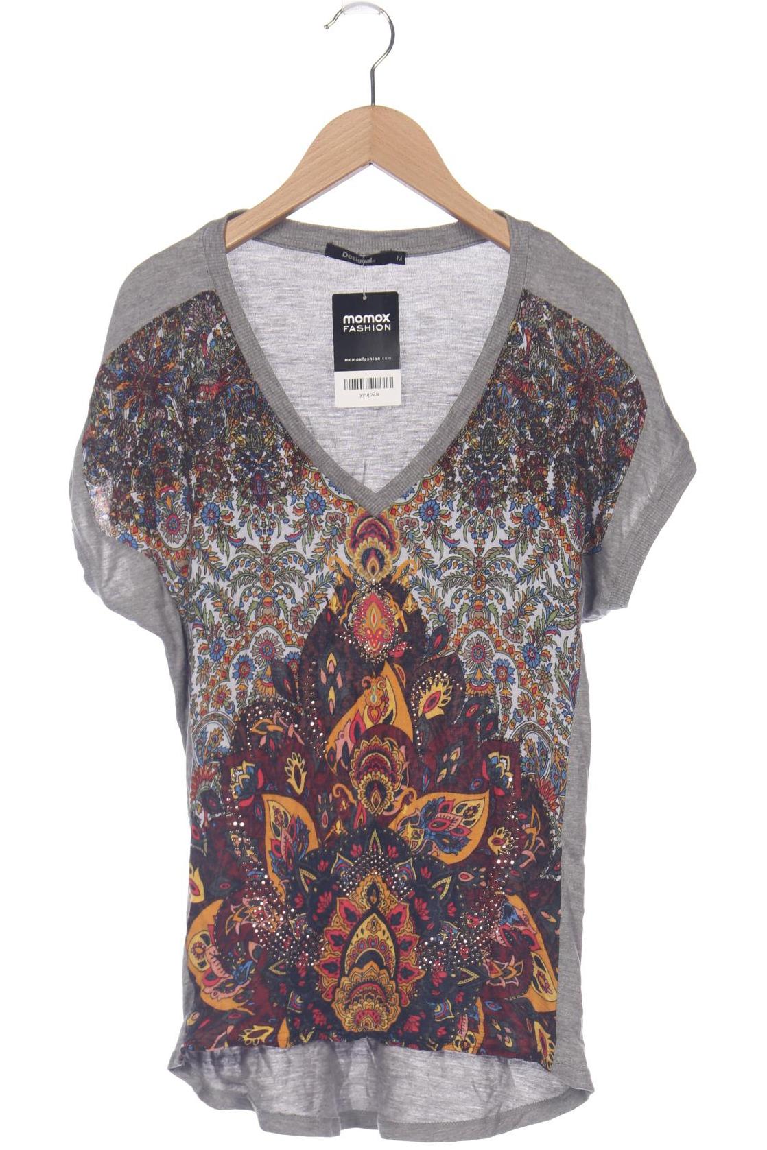 

Desigual Damen T-Shirt, grau, Gr. 38