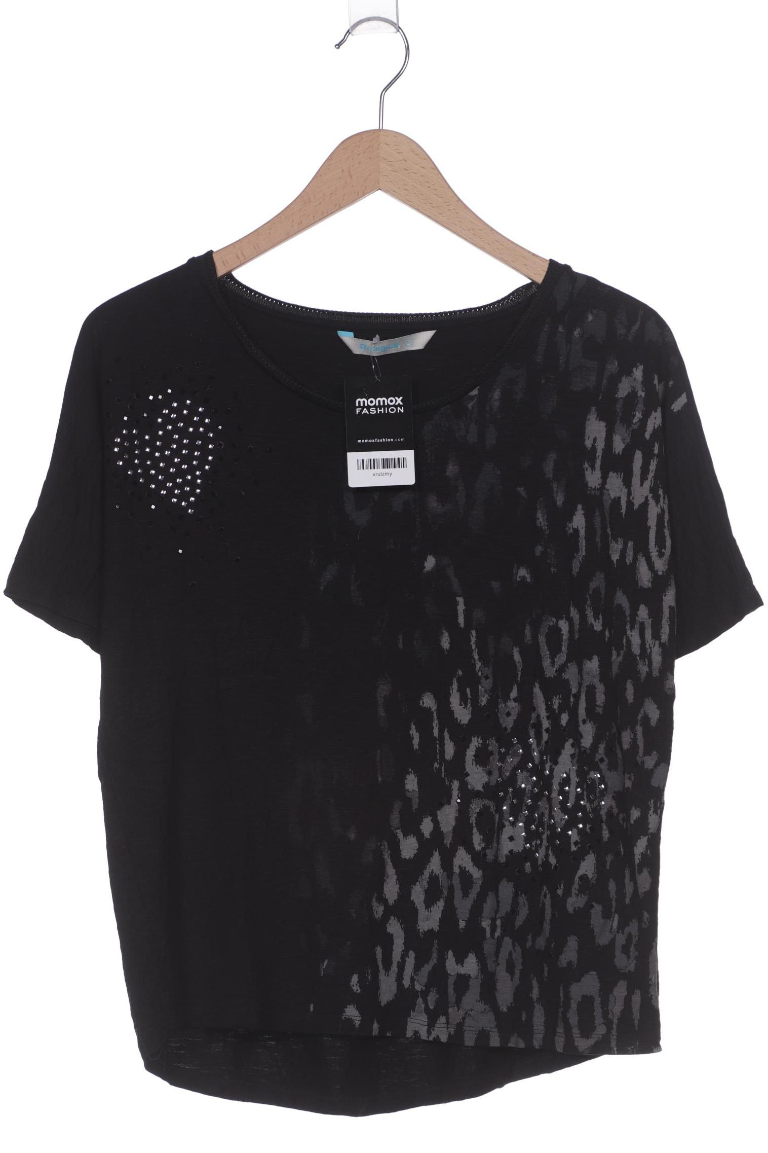 

Desigual Damen T-Shirt, schwarz, Gr. 36