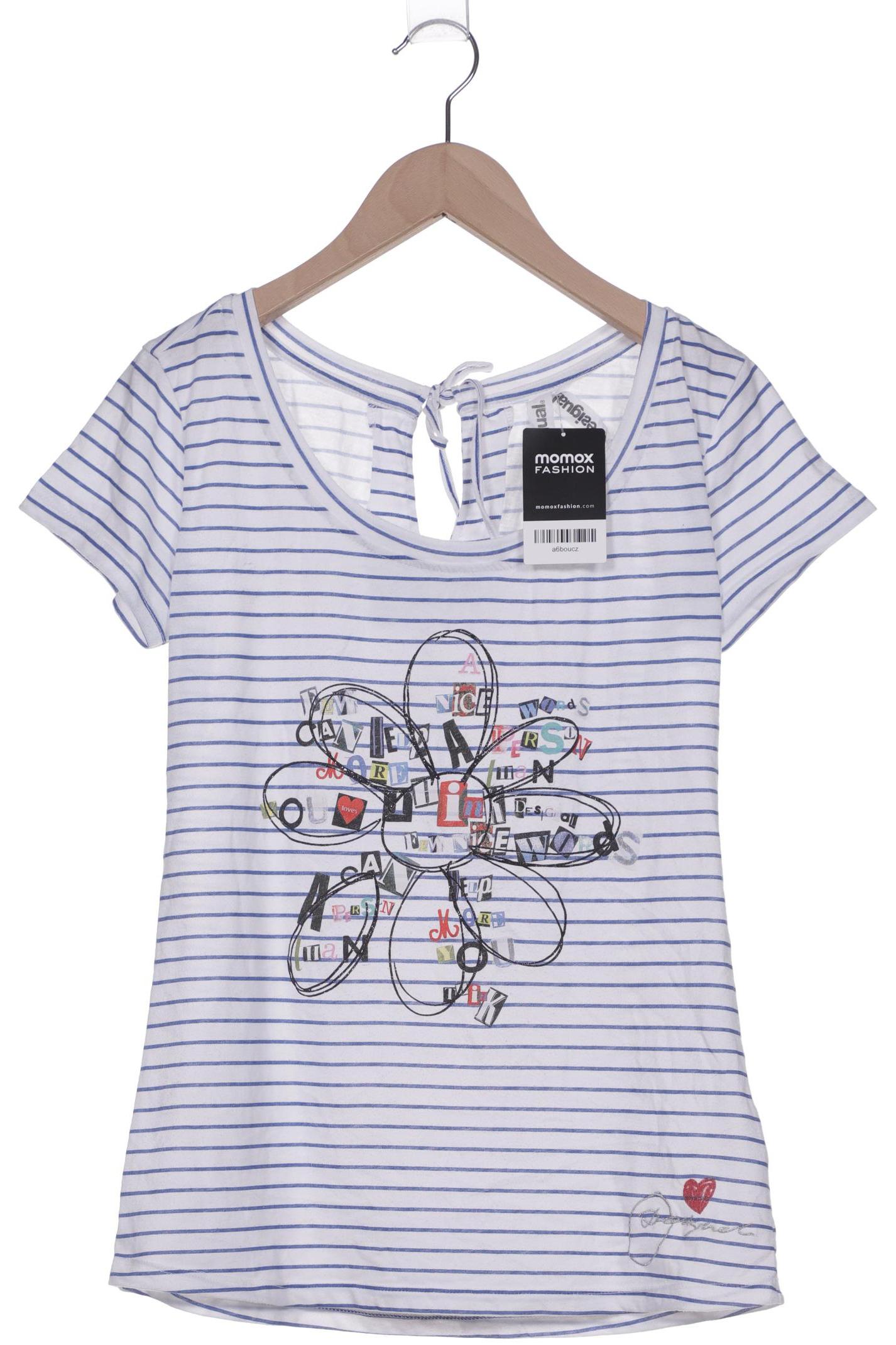

Desigual Damen T-Shirt, weiß, Gr. 38