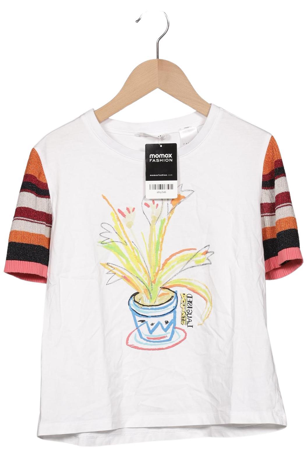 

Desigual Damen T-Shirt, weiß, Gr. 42
