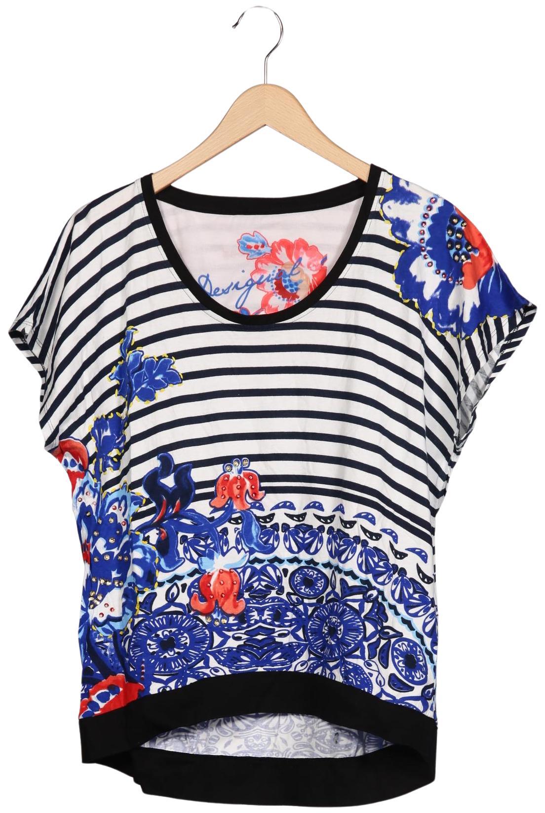 

Desigual Damen T-Shirt, weiß, Gr. 44