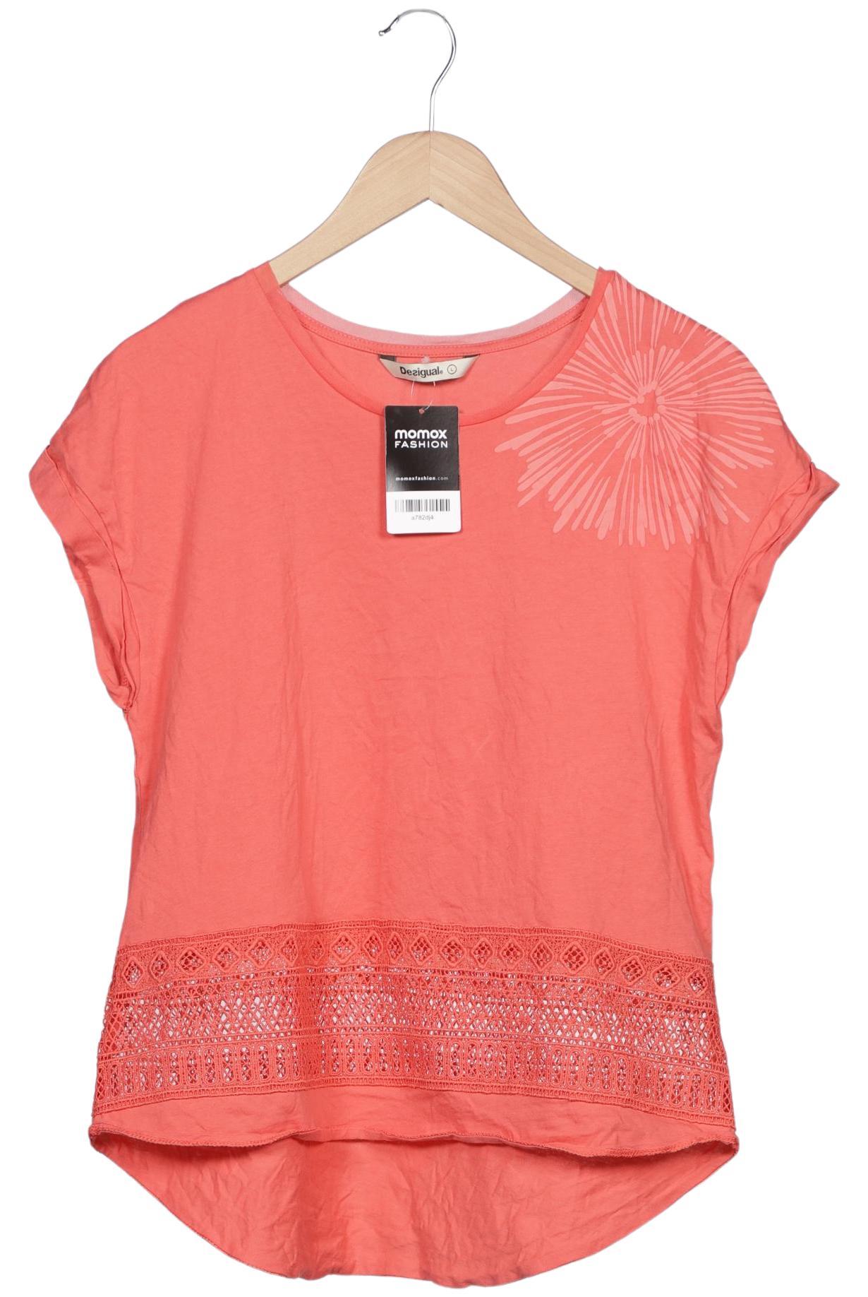 

Desigual Damen T-Shirt, rot, Gr. 42
