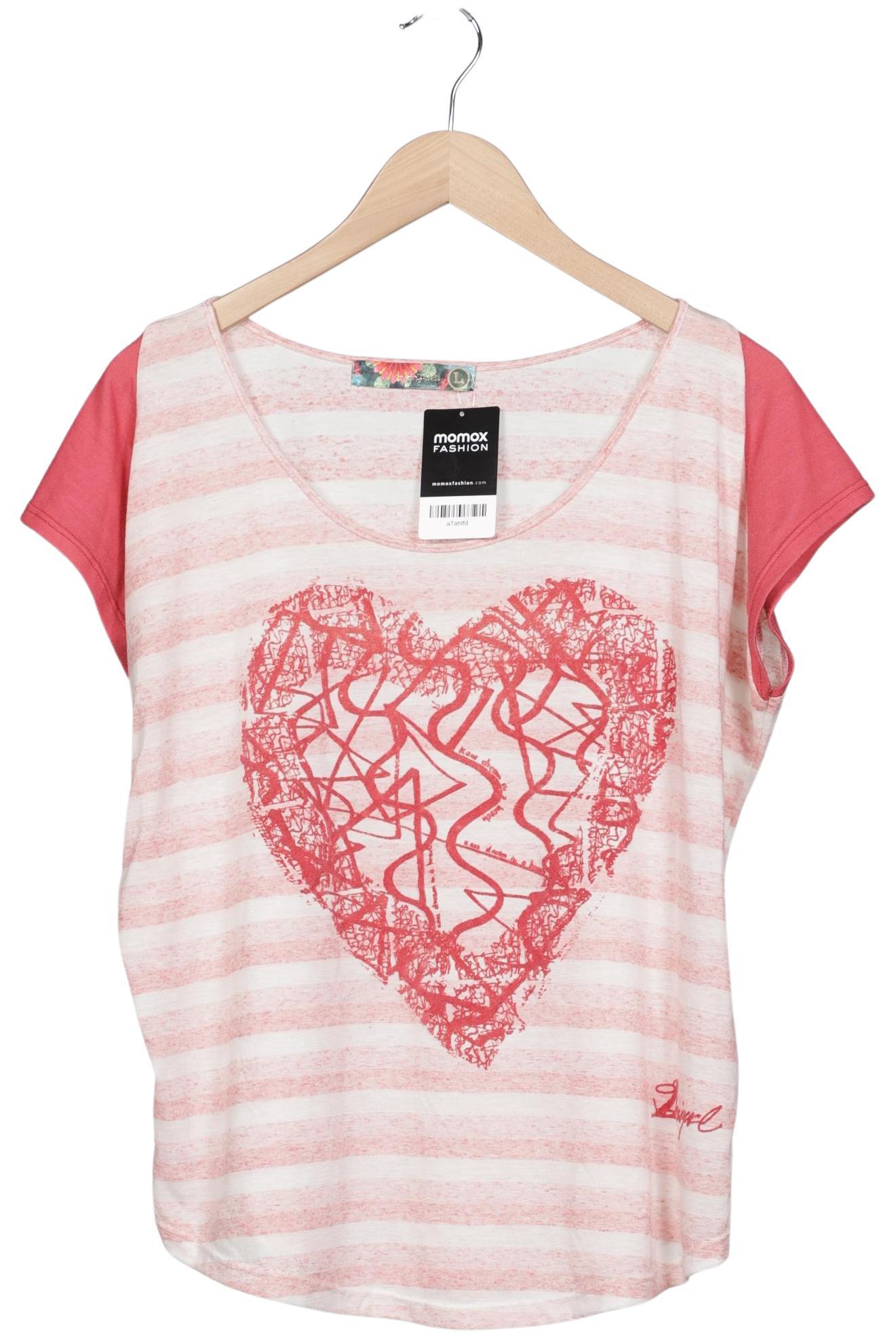 

Desigual Damen T-Shirt, mehrfarbig, Gr. 42