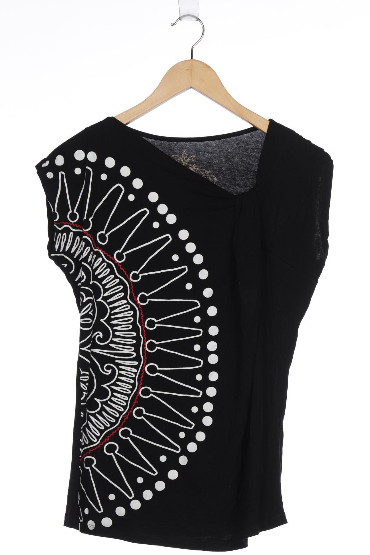 

Desigual Damen T-Shirt, schwarz, Gr. 38