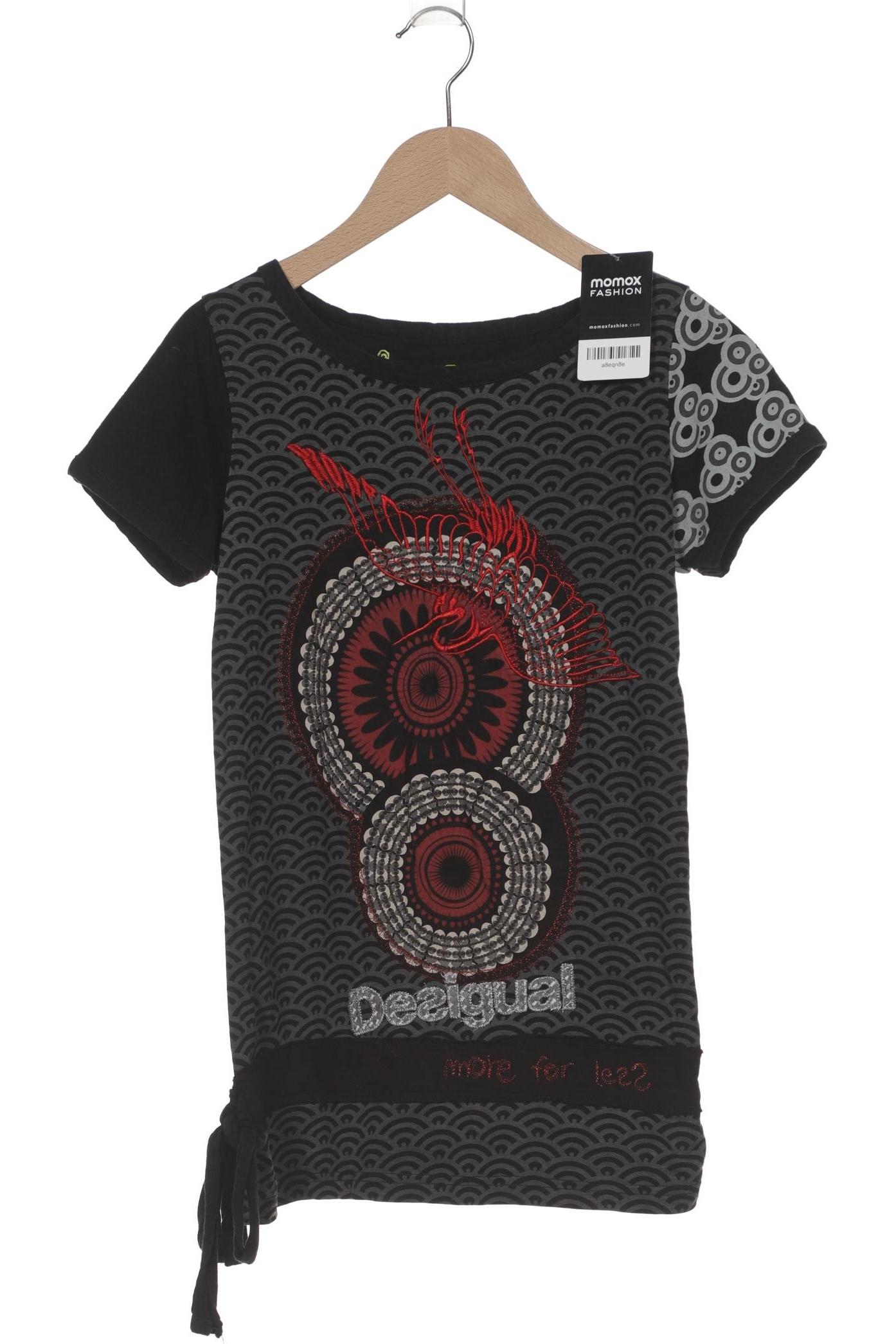 

Desigual Damen T-Shirt, schwarz, Gr. 36