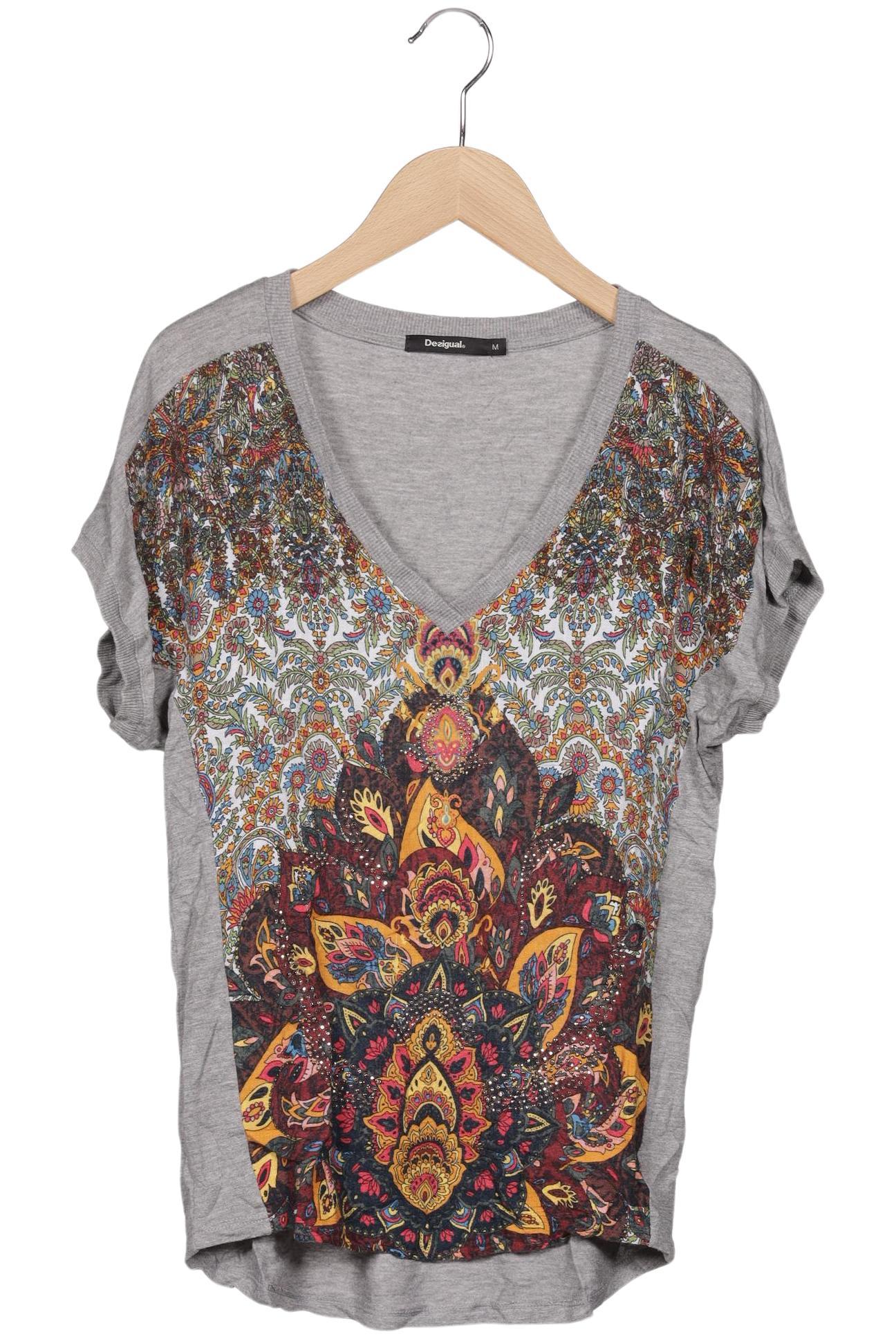 

Desigual Damen T-Shirt, mehrfarbig, Gr. 38