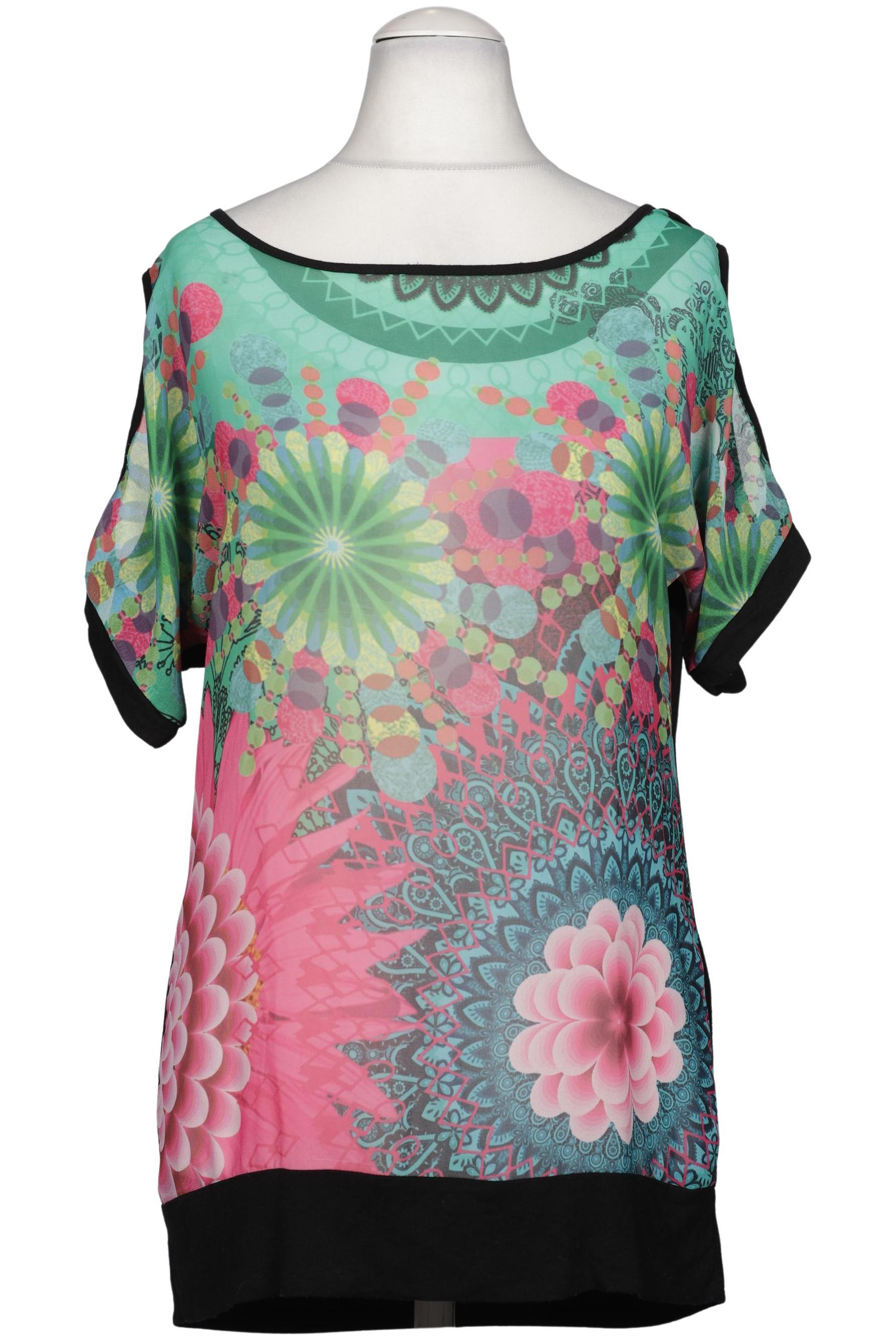 

Desigual Damen T-Shirt, grün, Gr. 38