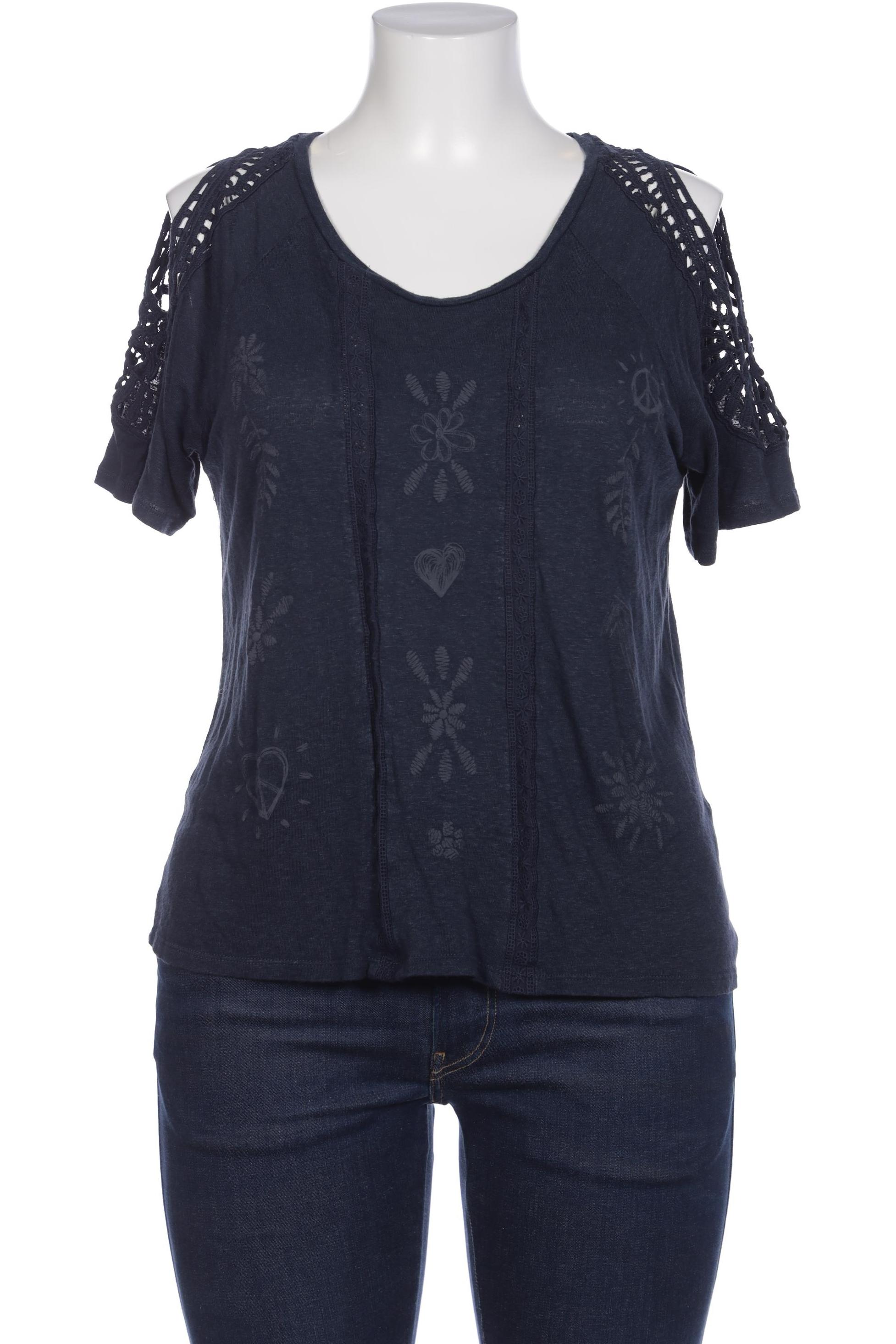 

Desigual Damen T-Shirt, marineblau, Gr. 44