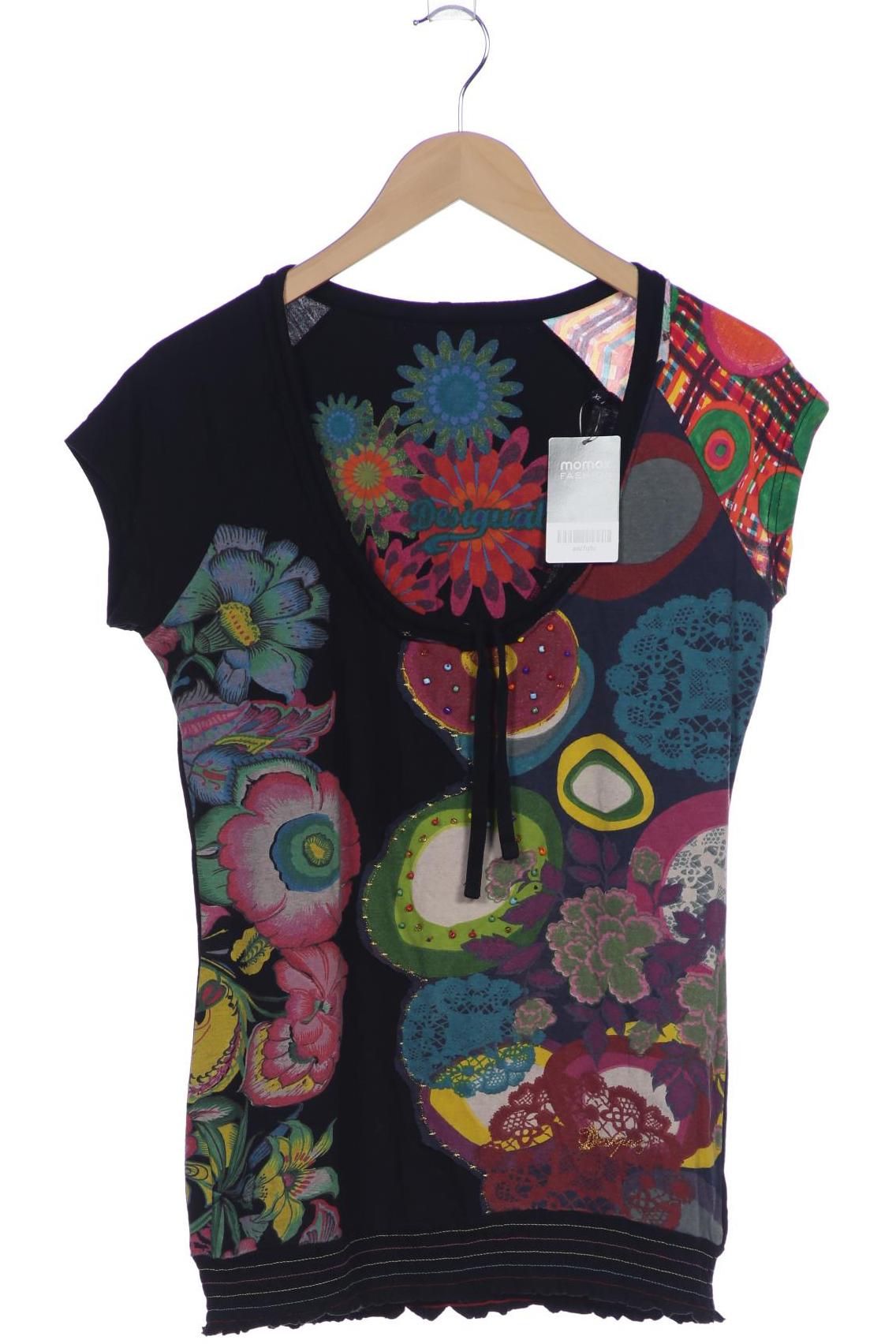 

Desigual Damen T-Shirt, schwarz, Gr. 44