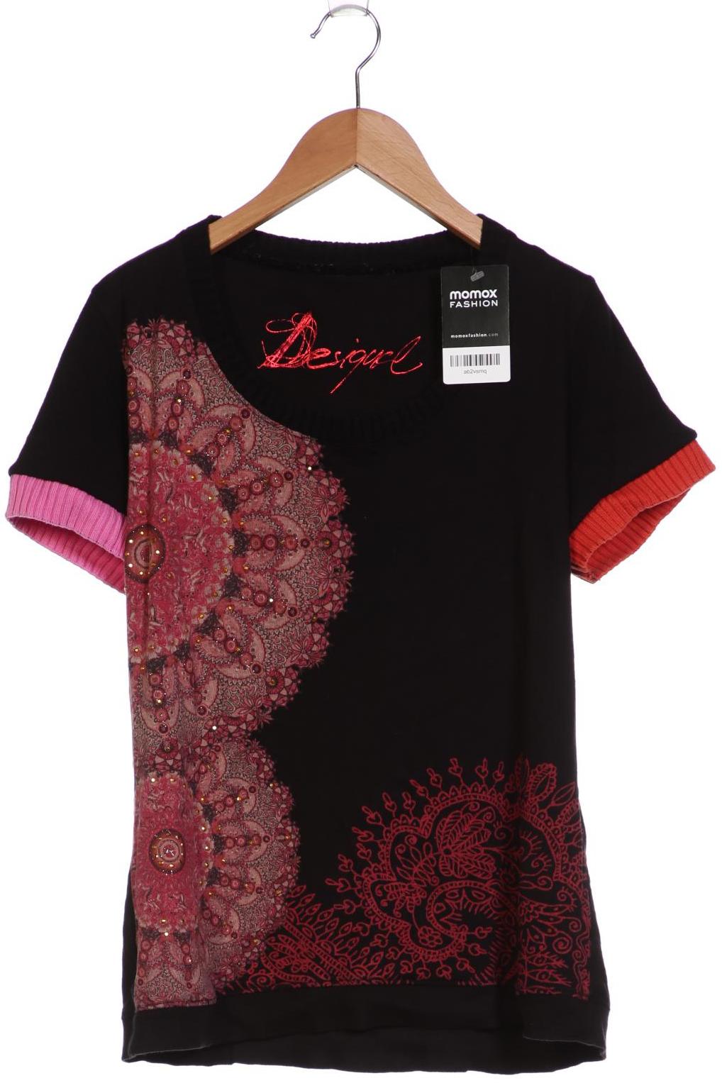 

Desigual Damen T-Shirt, schwarz, Gr. 42