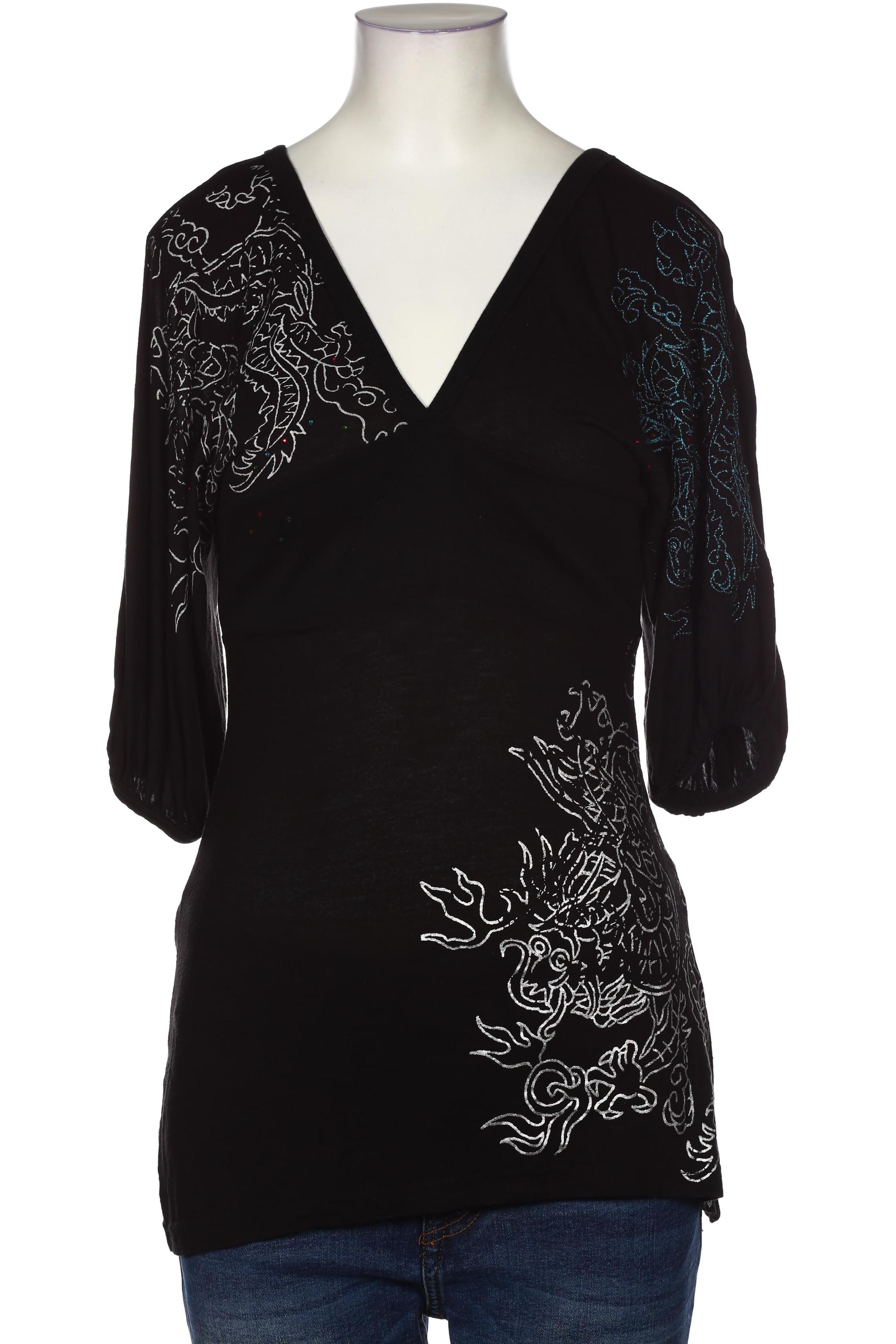 

Desigual Damen T-Shirt, schwarz, Gr. 38